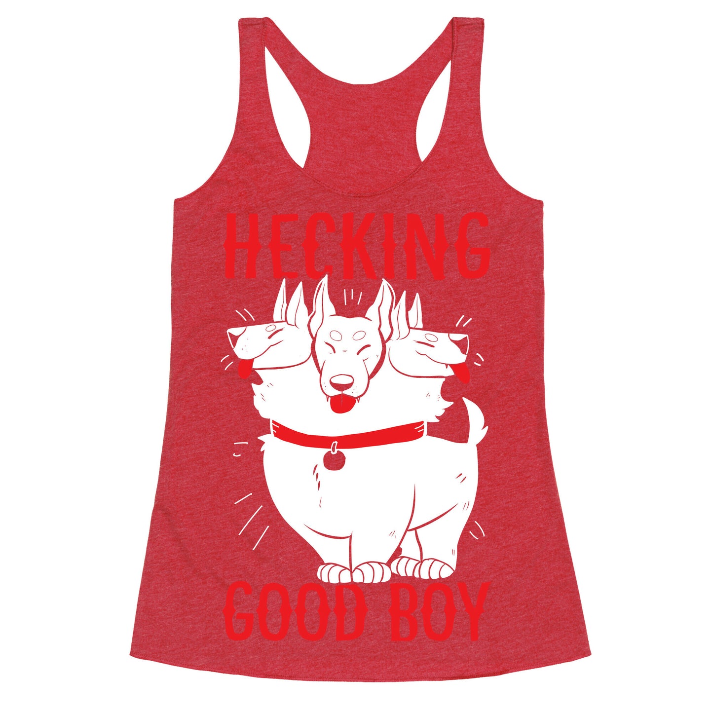 Hecking Good Boy Racerback Tank