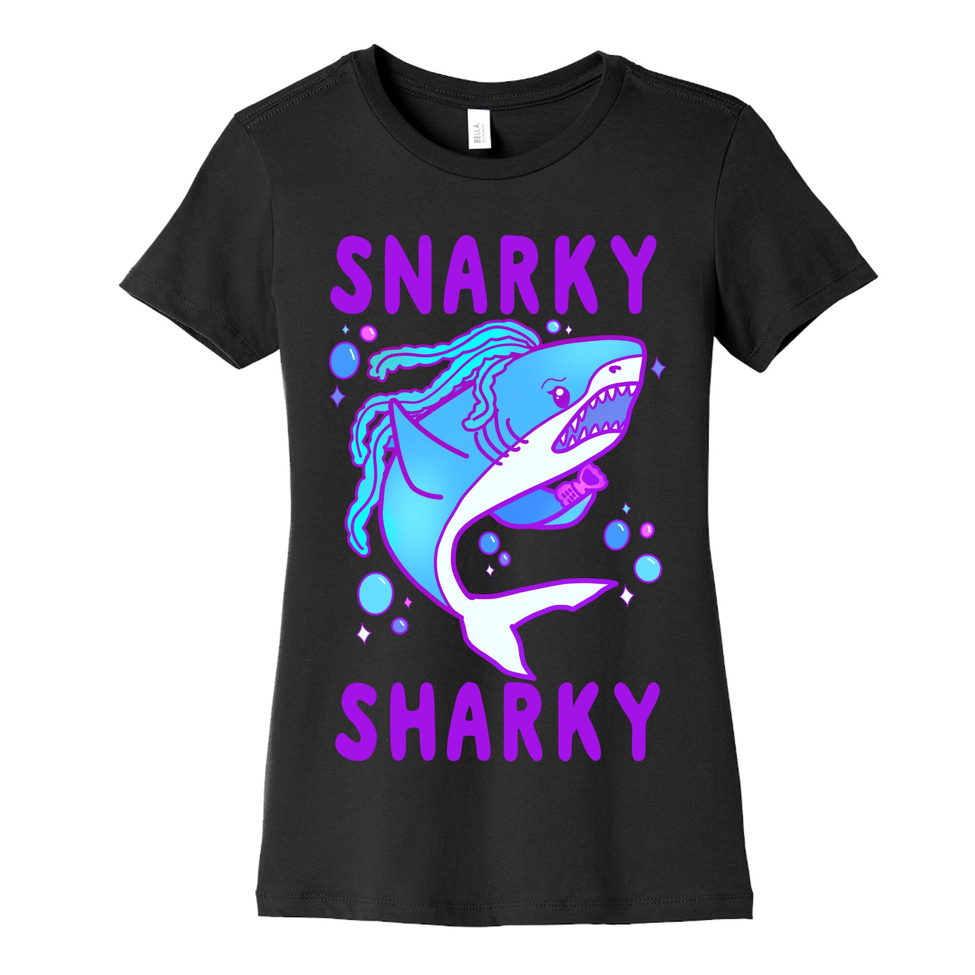 Snarky Sharky Women's Cotton Tee