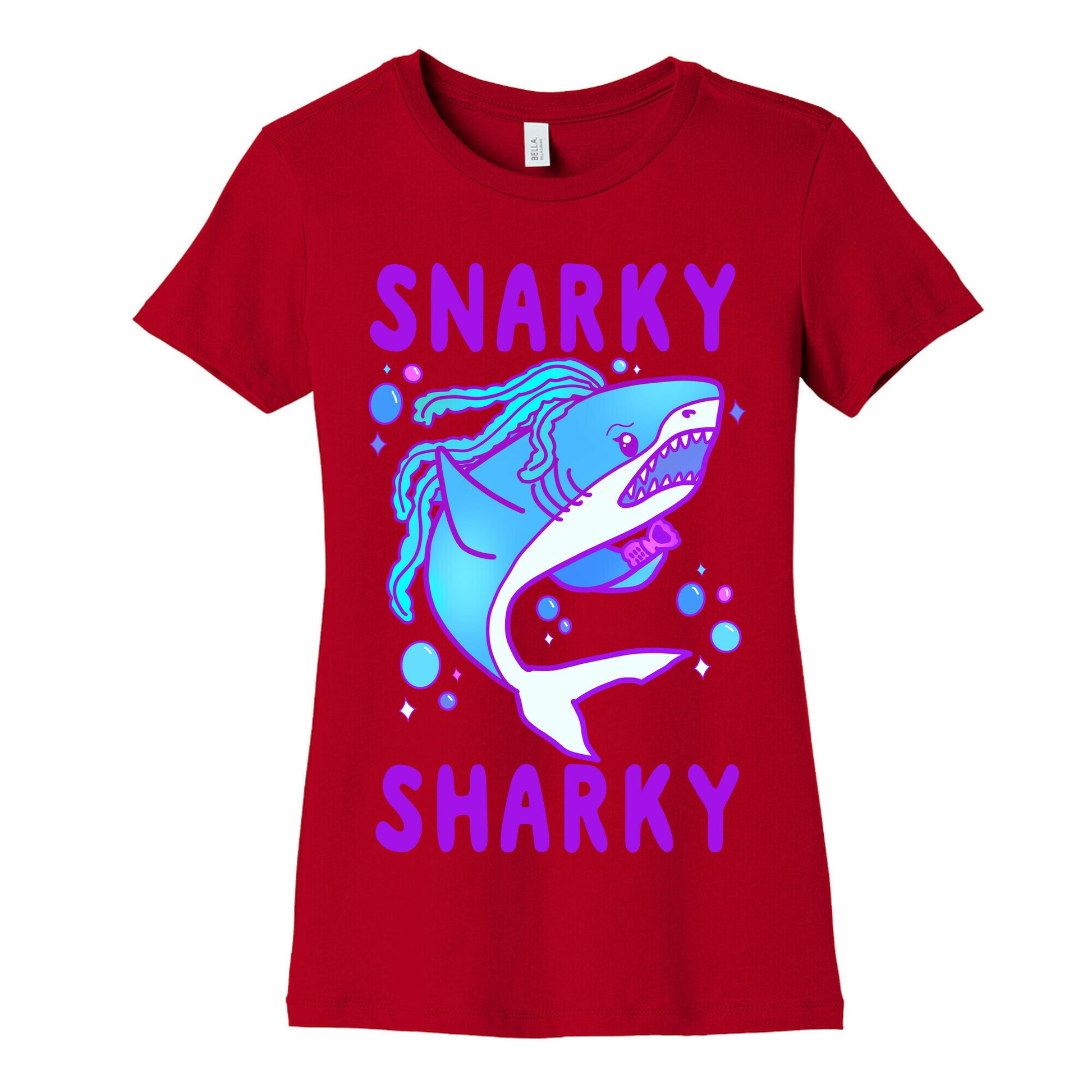 Snarky Sharky Women's Cotton Tee