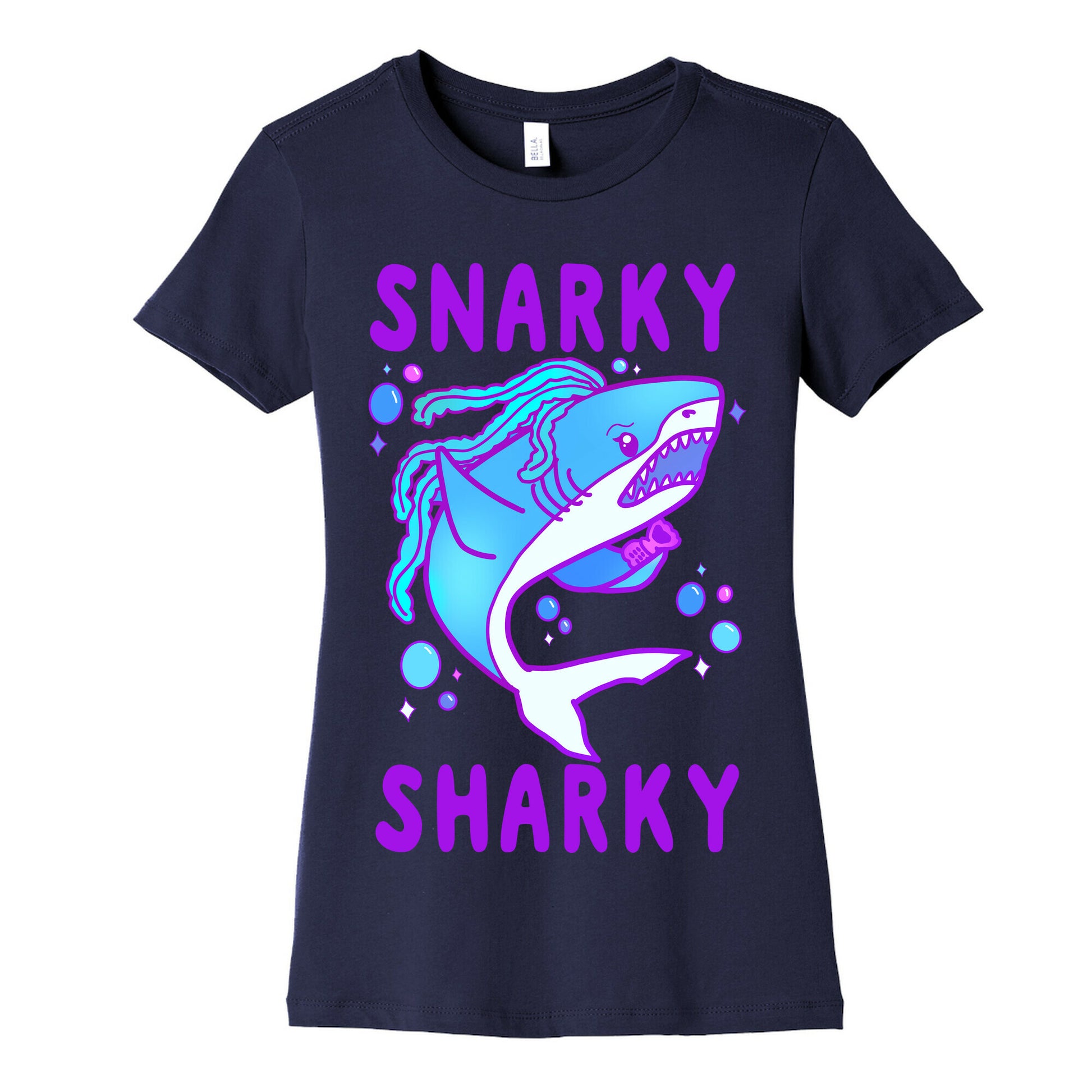 Snarky Sharky Women's Cotton Tee