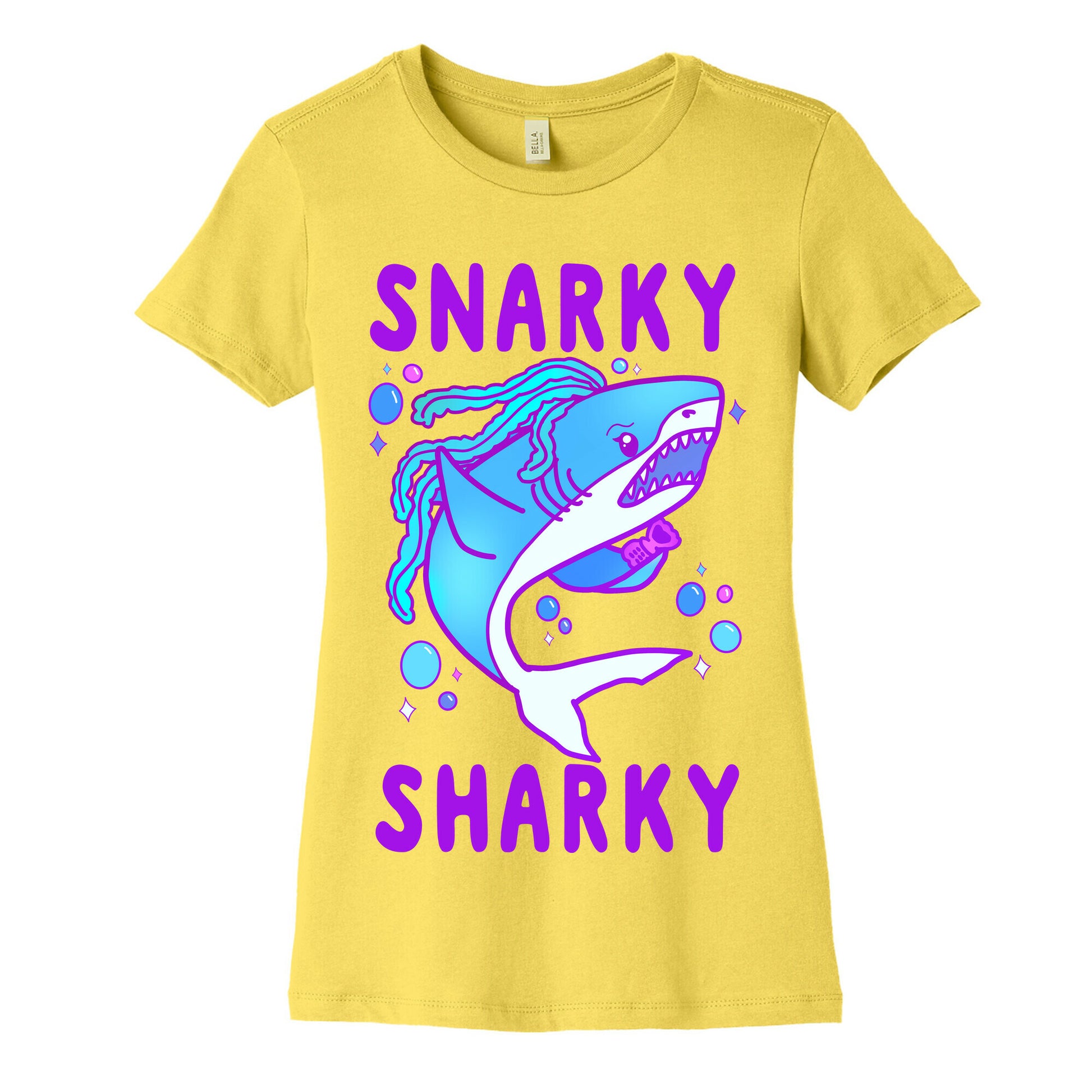 Snarky Sharky Women's Cotton Tee