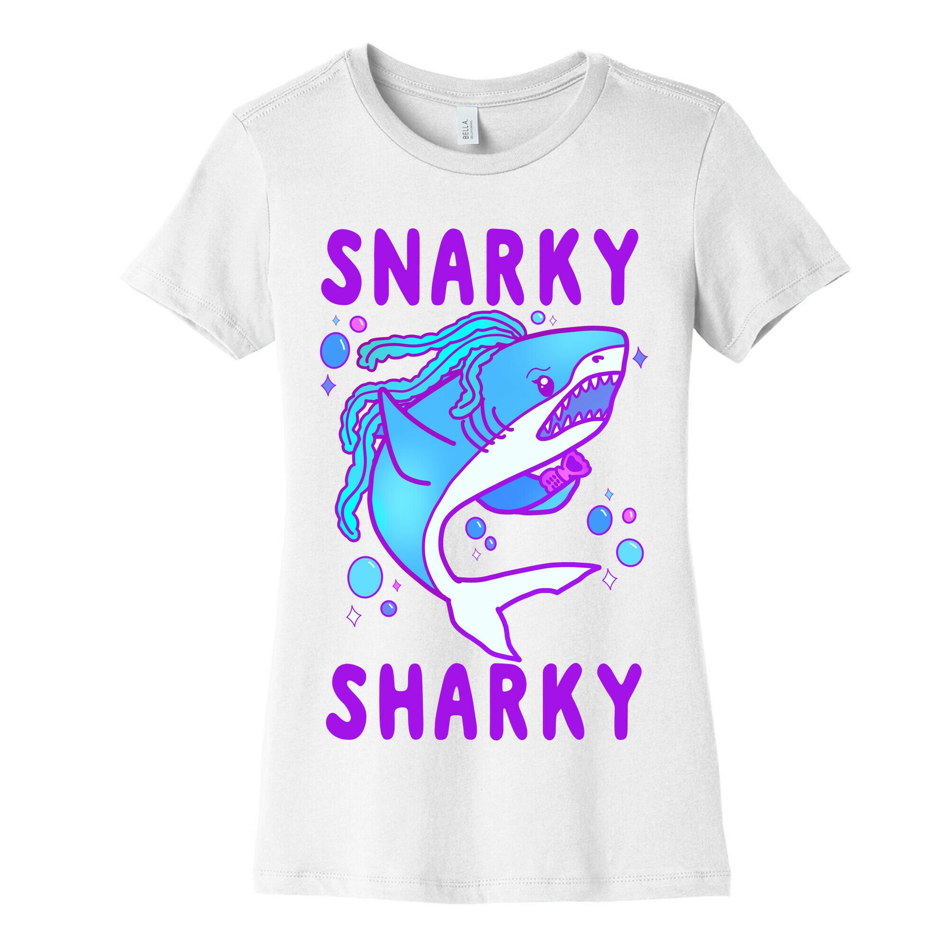 Snarky Sharky Women's Cotton Tee