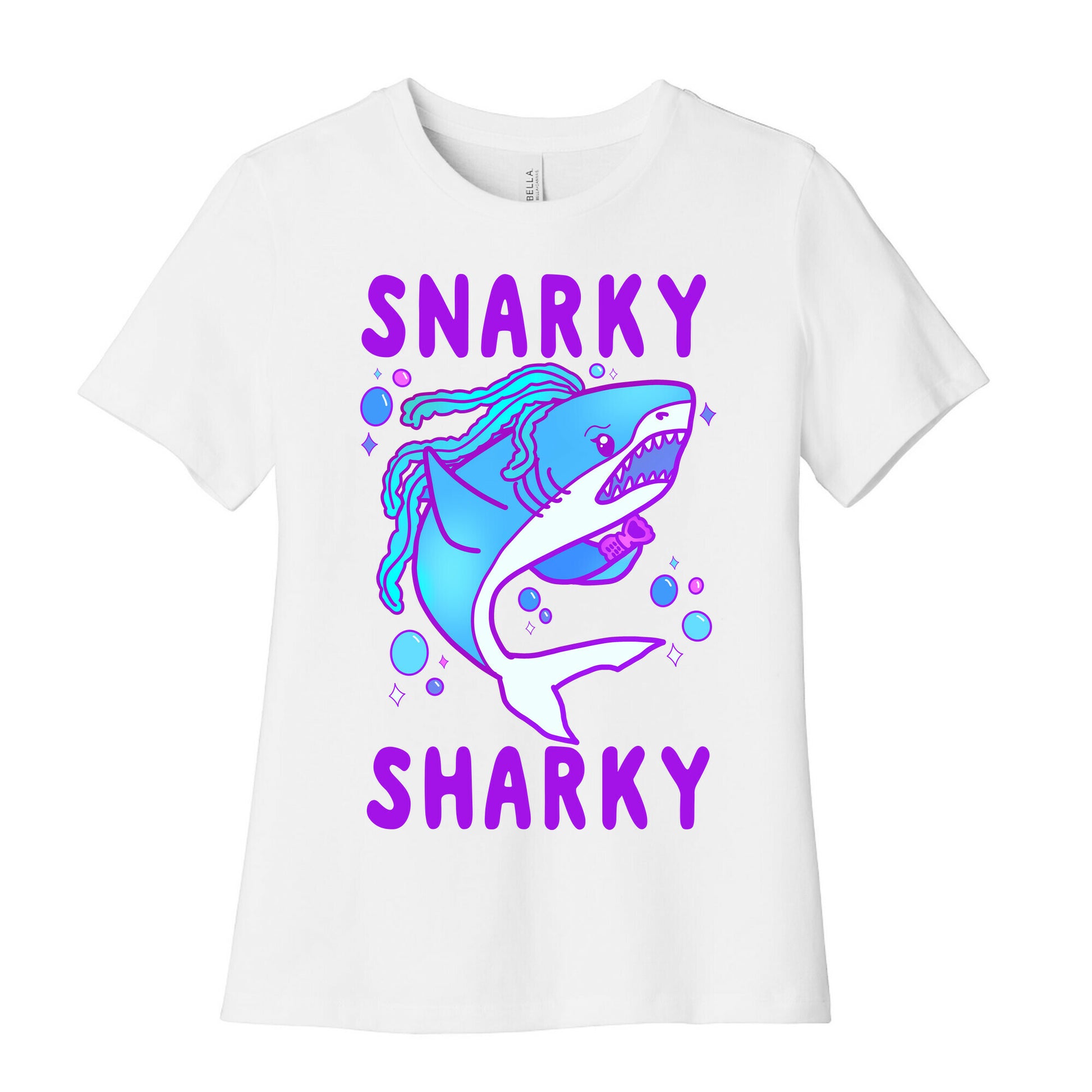 Snarky Sharky Women's Cotton Tee