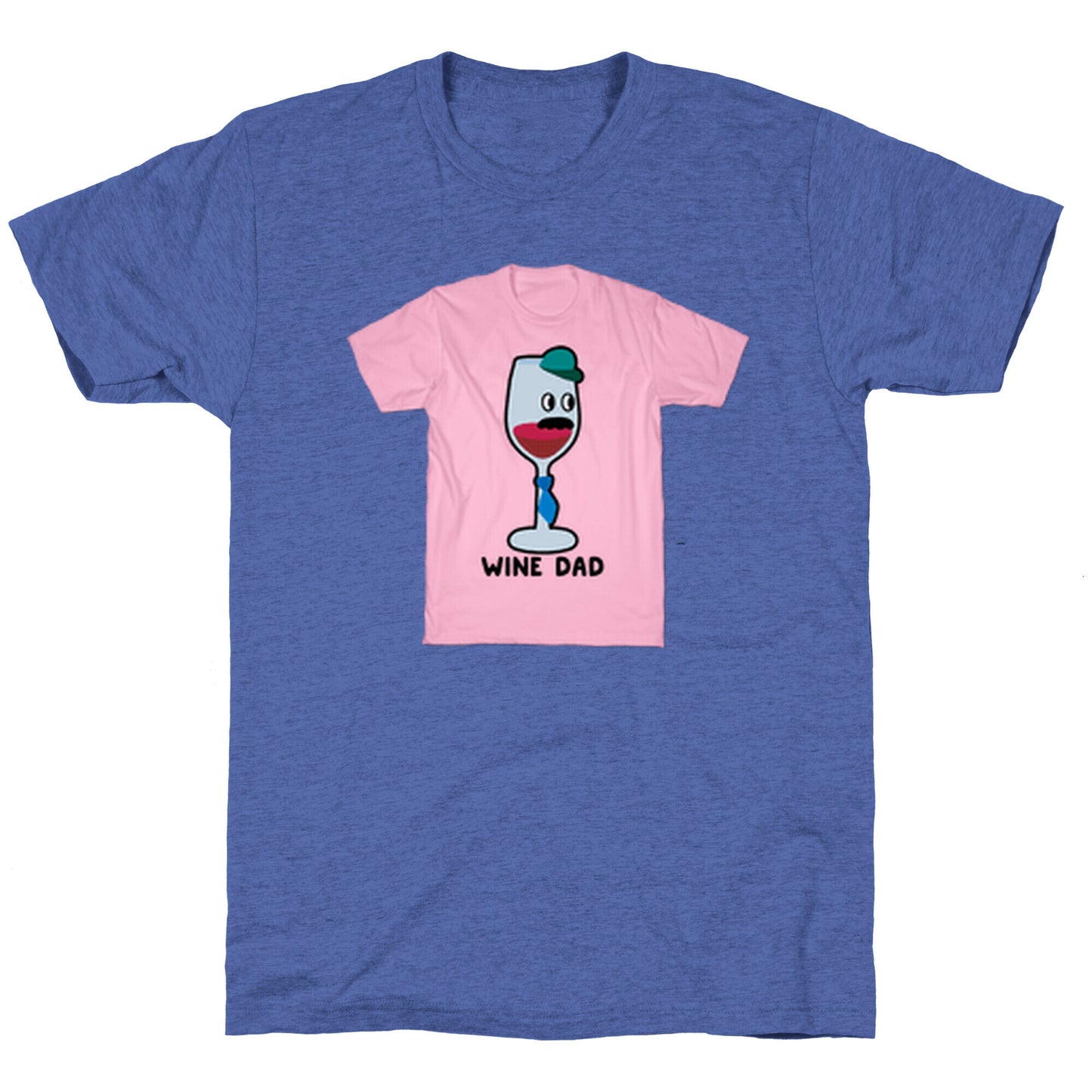 Wine Dad Unisex Triblend Tee