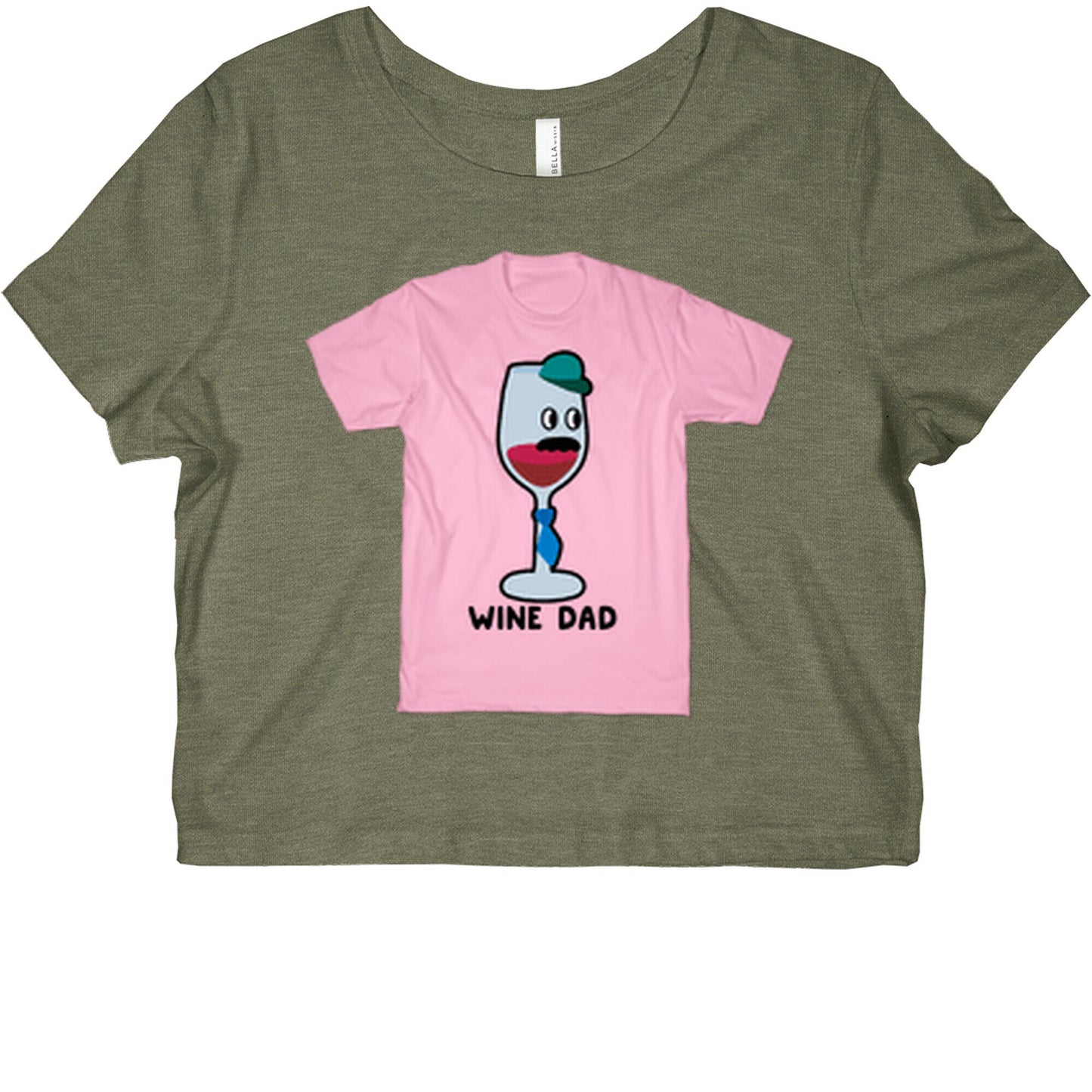 Wine Dad Graphic Baby Tee
