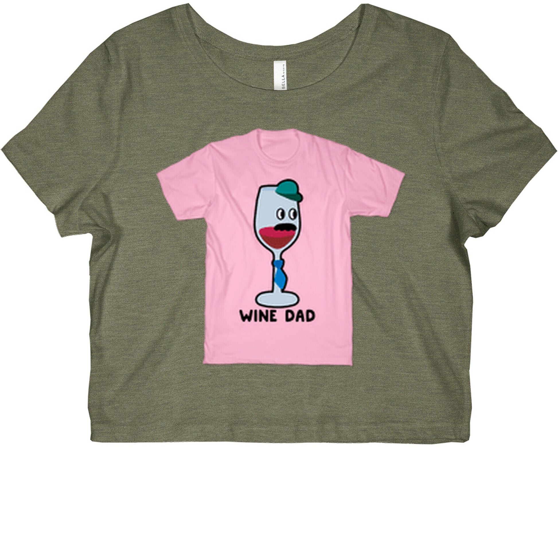 Wine Dad Graphic Baby Tee