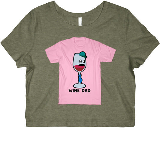 Wine Dad Graphic Baby Tee