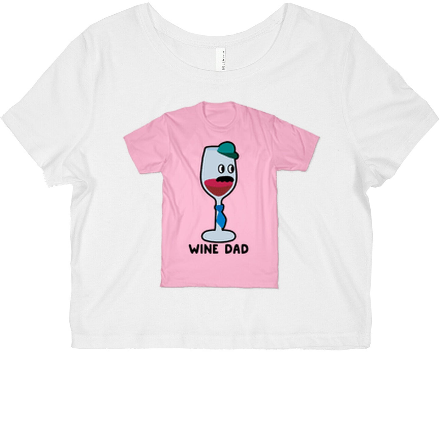 Wine Dad Graphic Baby Tee