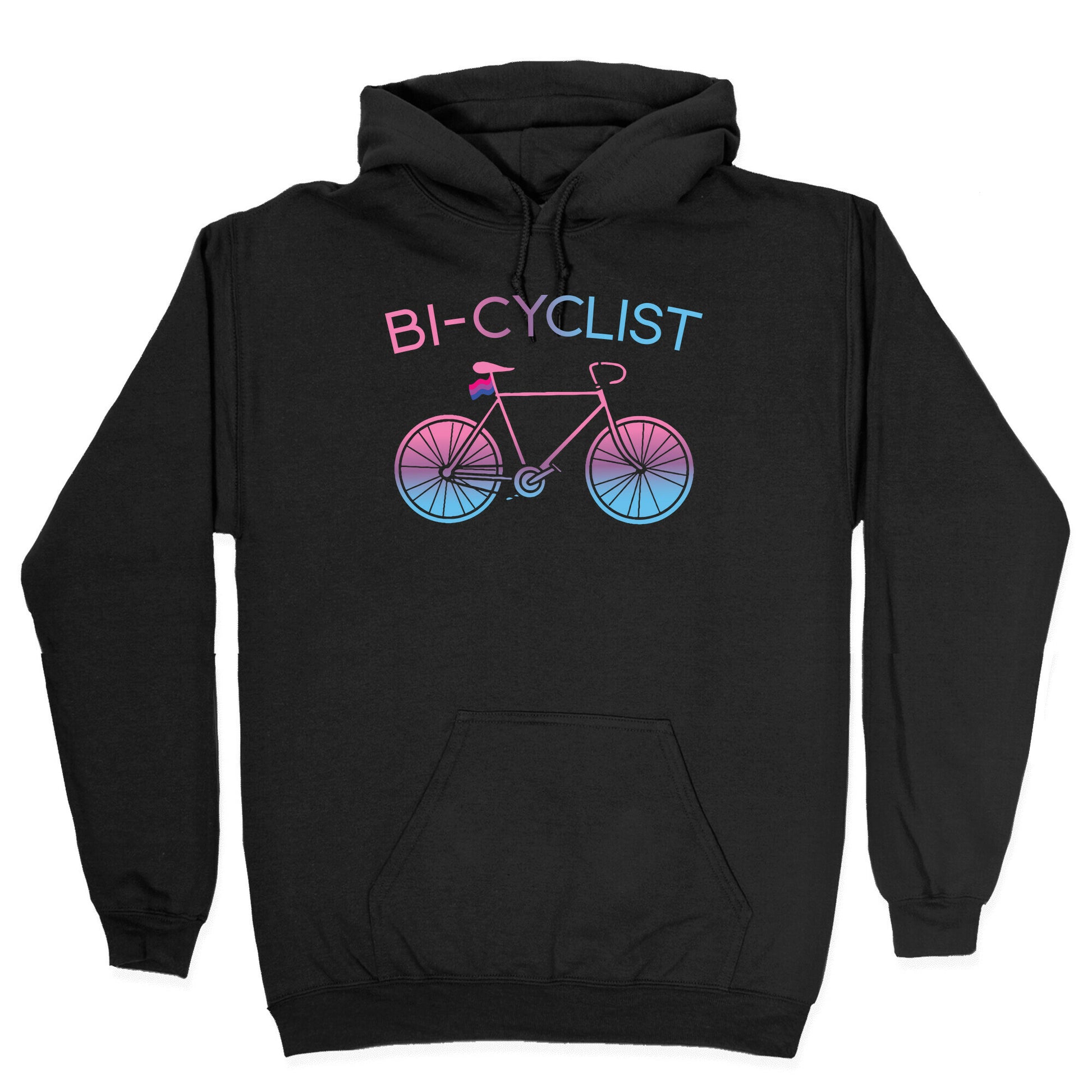 Bisexual Bi-Cyclist Hoodie