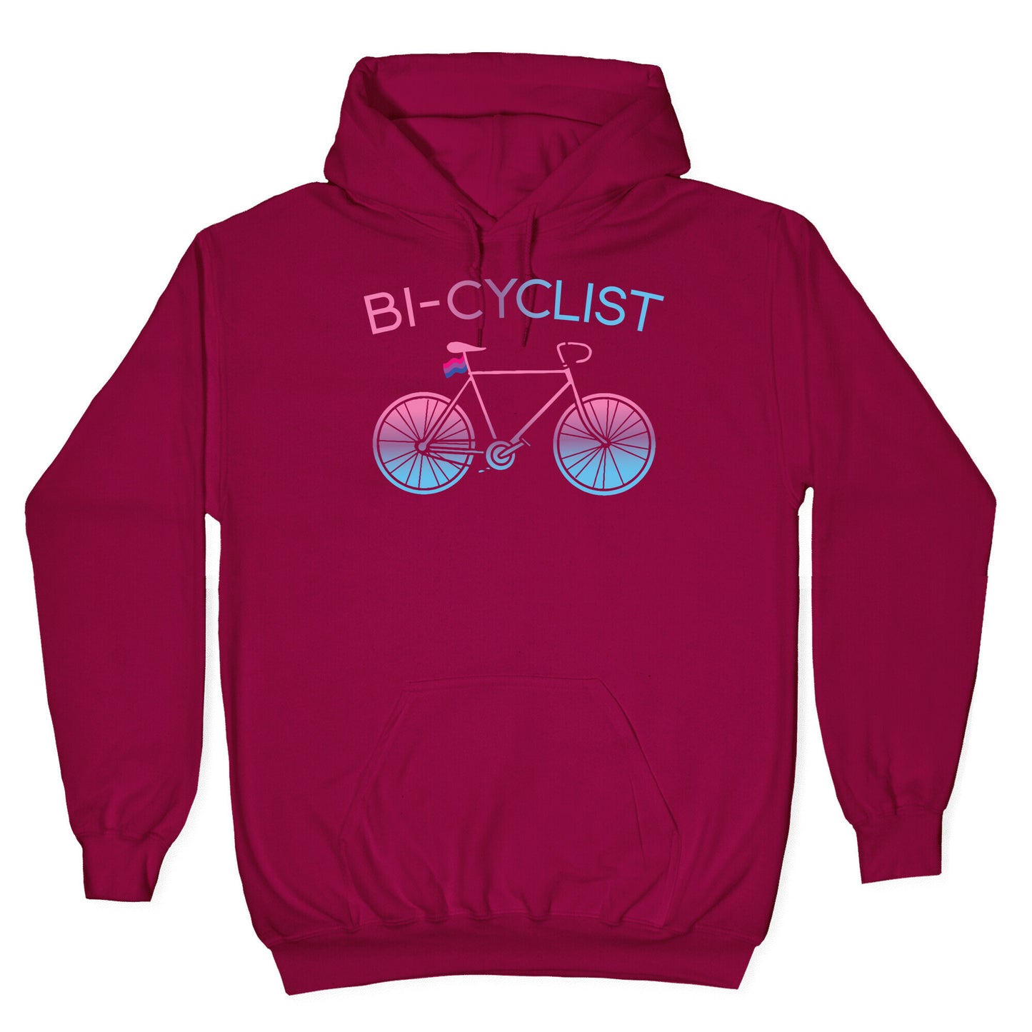 Bisexual Bi-Cyclist Hoodie