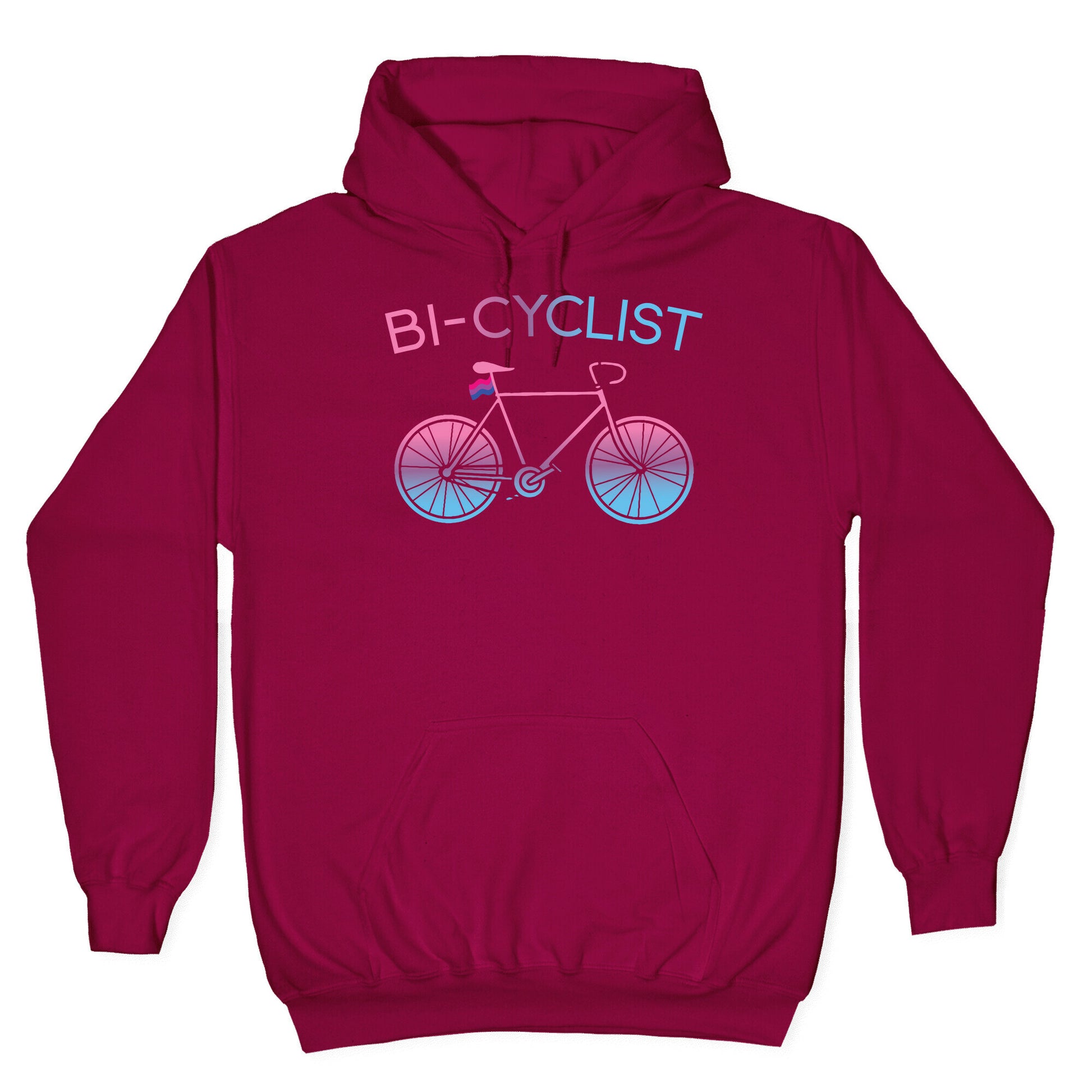 Bisexual Bi-Cyclist Hoodie