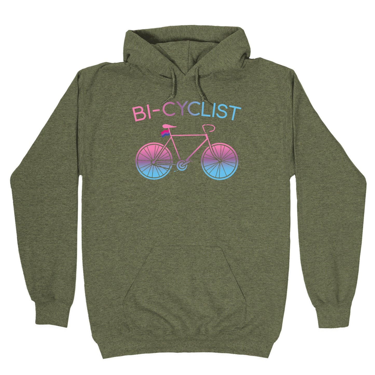 Bisexual Bi-Cyclist Hoodie