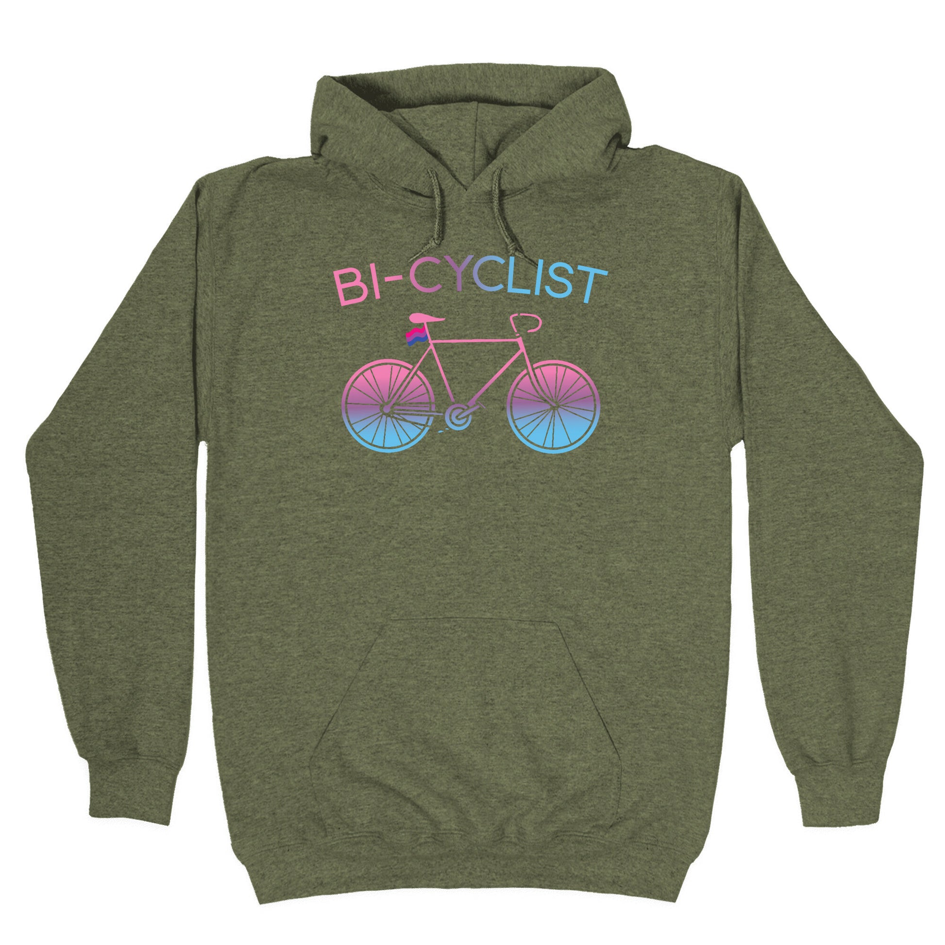 Bisexual Bi-Cyclist Hoodie