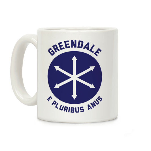 Greendale E Pluribus Anus Coffee Mug