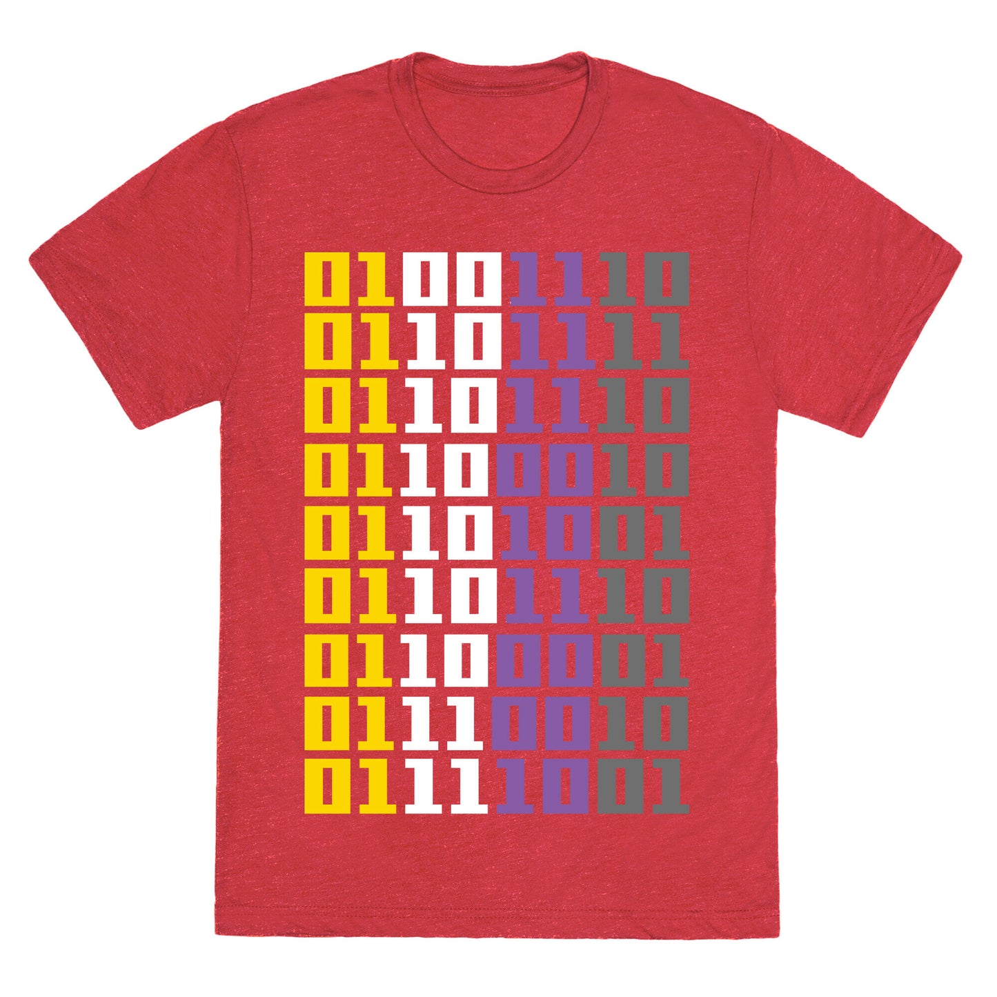 Non-Binary Code Unisex Triblend Tee