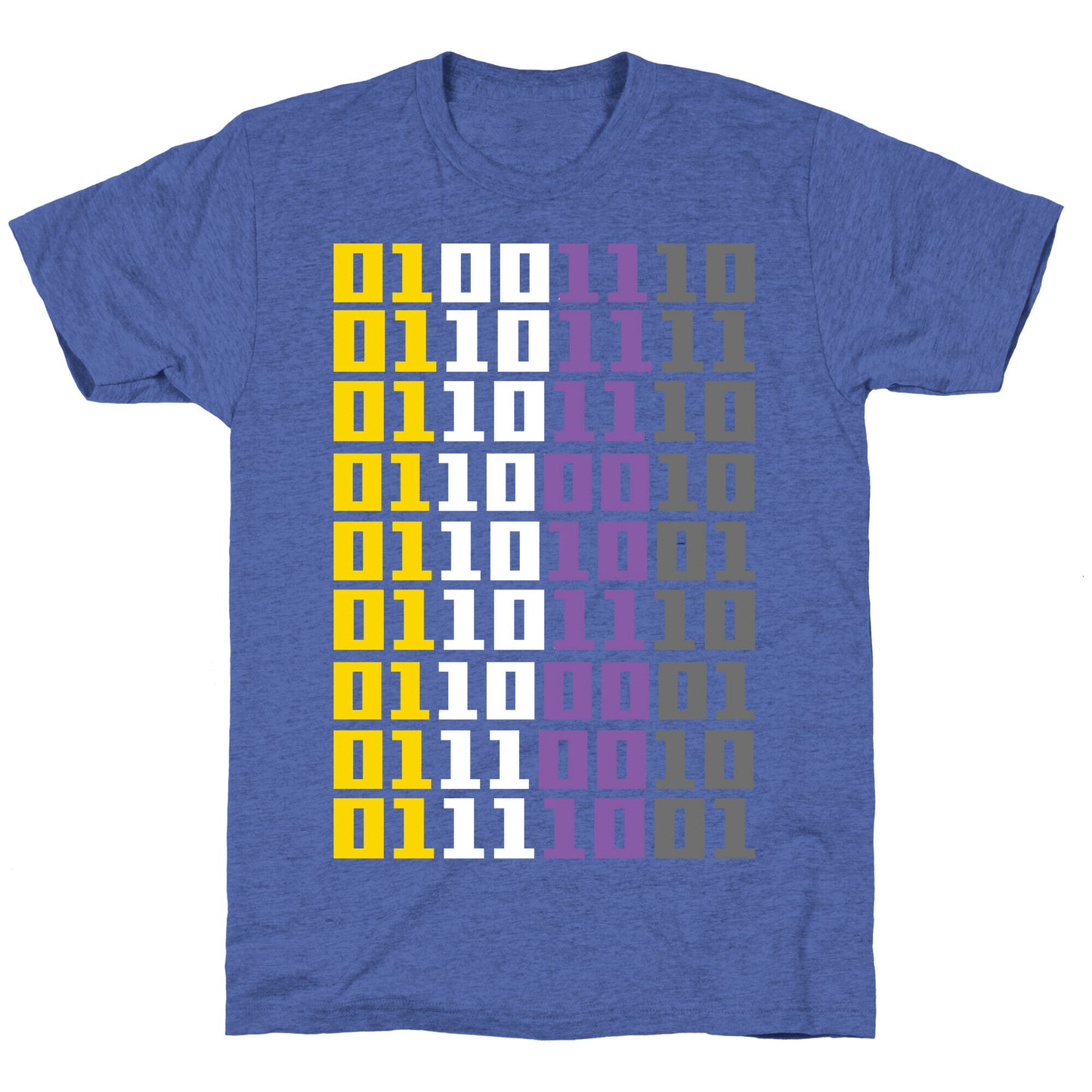 Non-Binary Code Unisex Triblend Tee