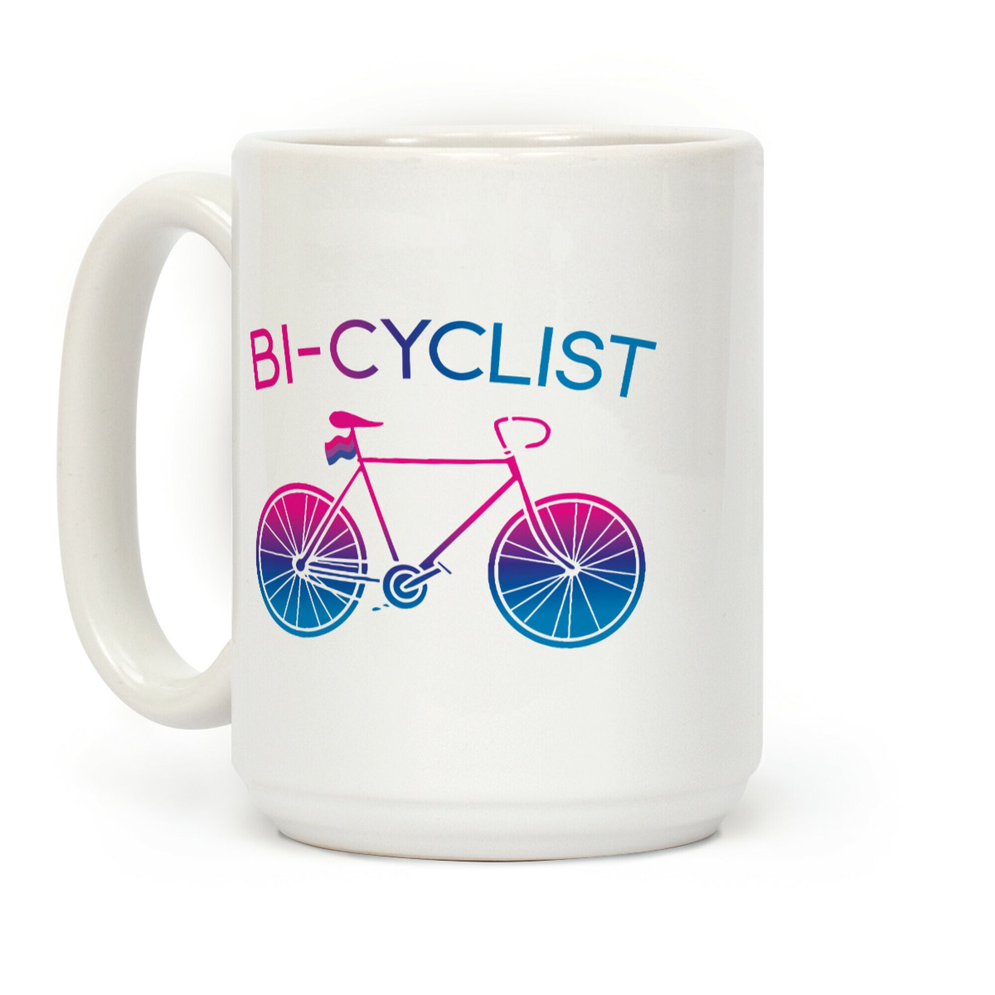 Bisexual Bi-Cyclist Coffee Mug