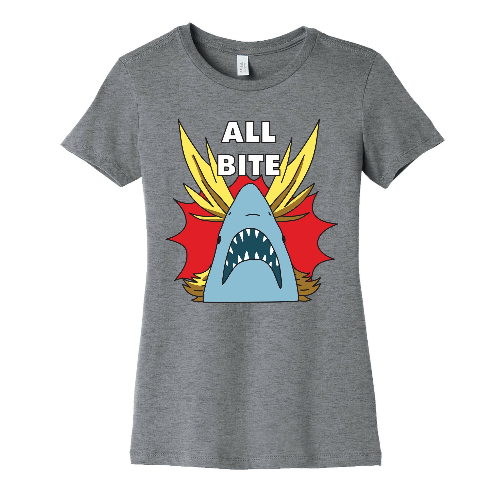All Bite Shark Women's Cotton Tee