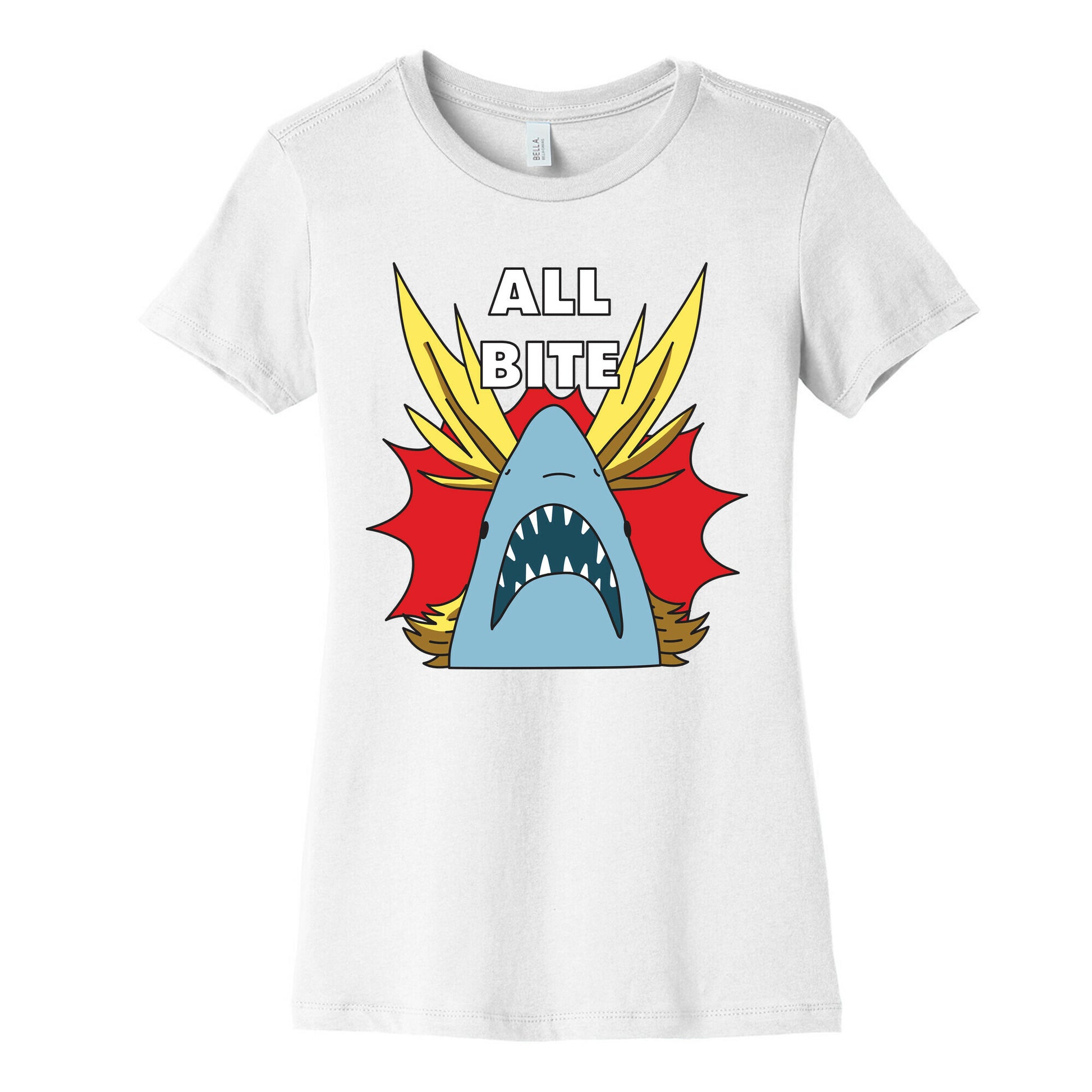All Bite Shark Women's Cotton Tee