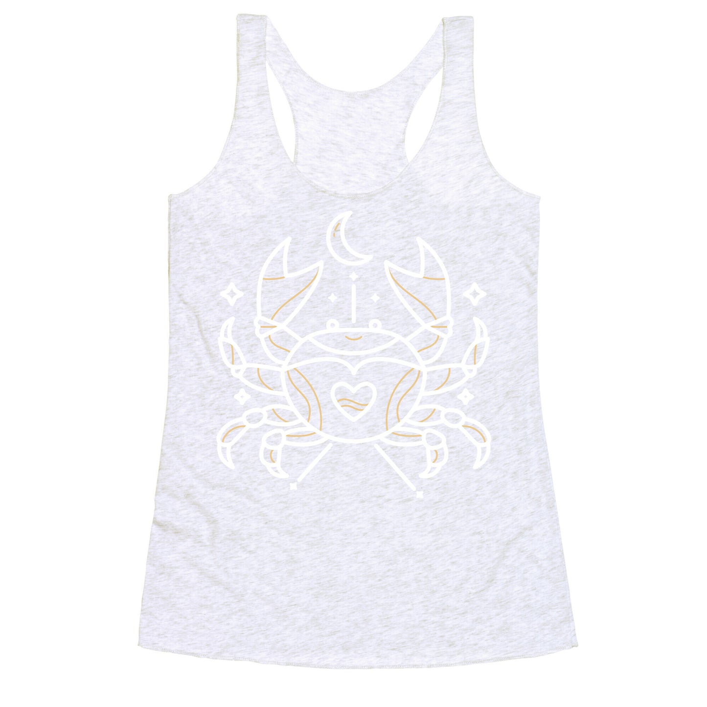 Astrology Cancer Crab Racerback Tank