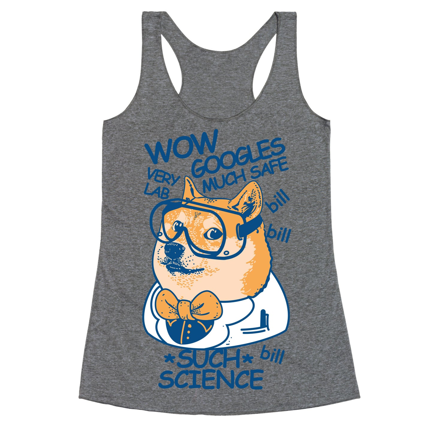 Science Doge Racerback Tank
