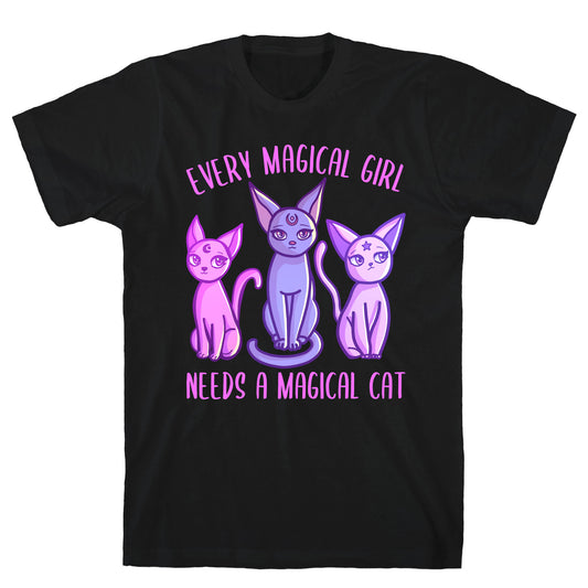 Every Magical Girl Needs a Magical Cat T-Shirt