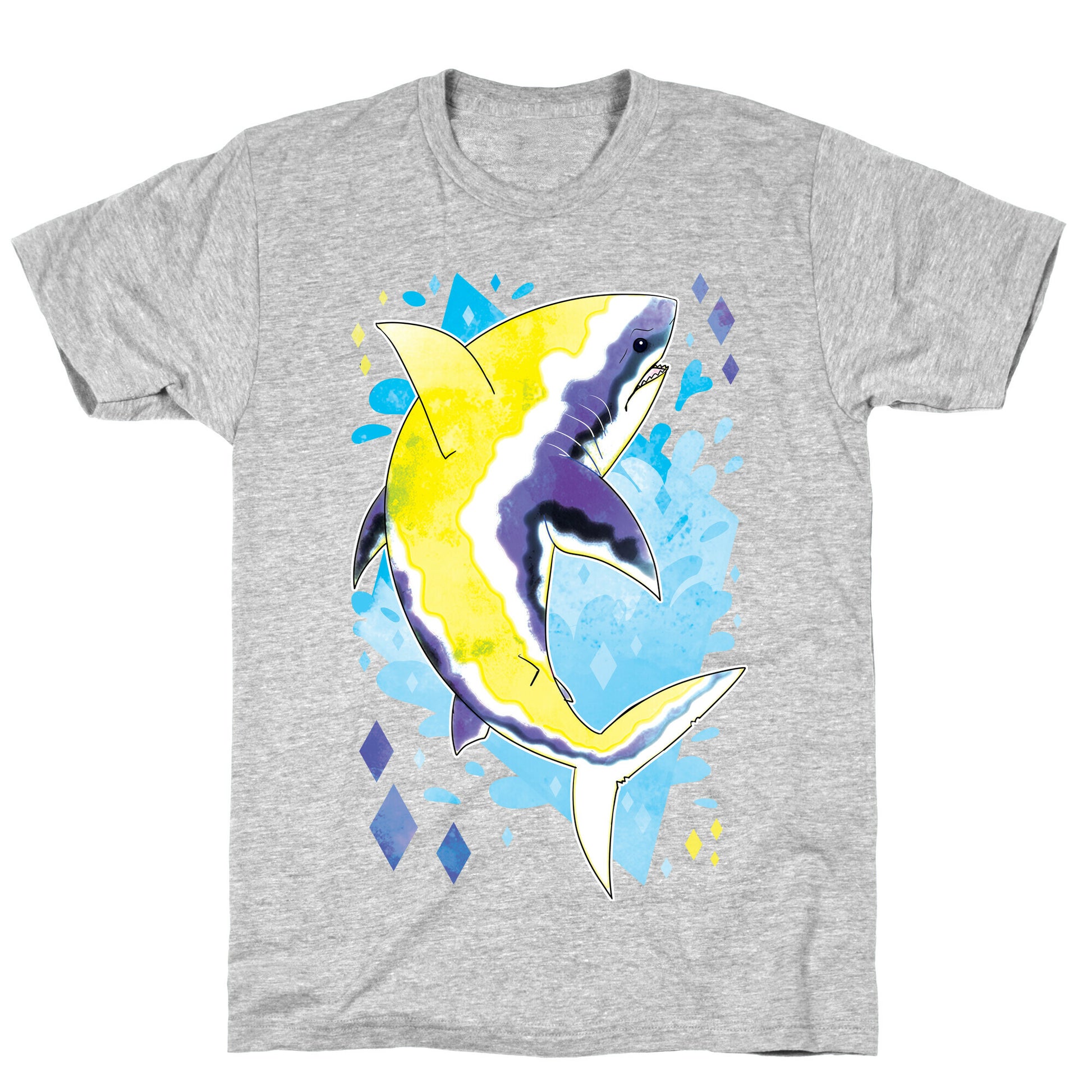 Pride Sharks: Non-binary T-Shirt
