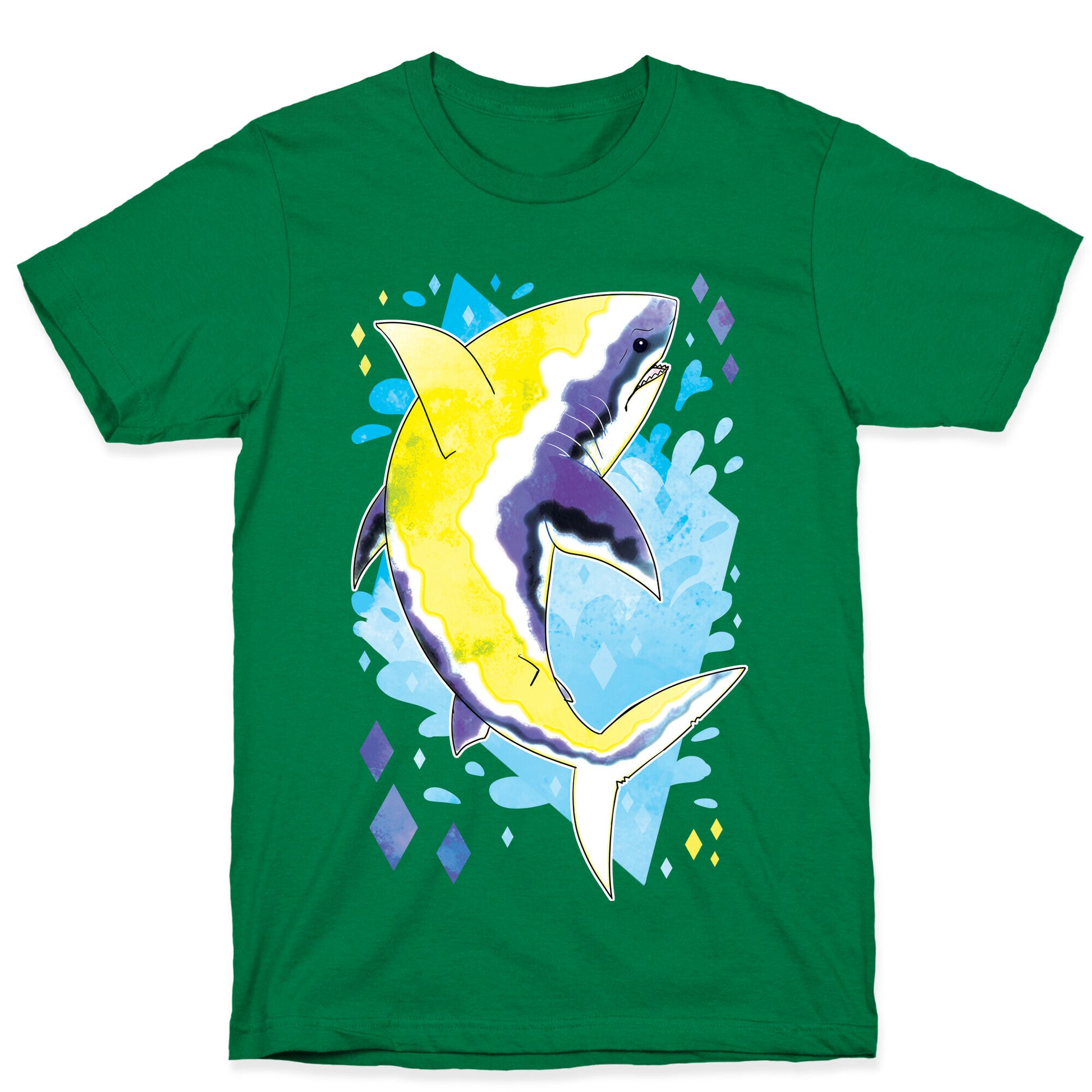 Pride Sharks: Non-binary T-Shirt