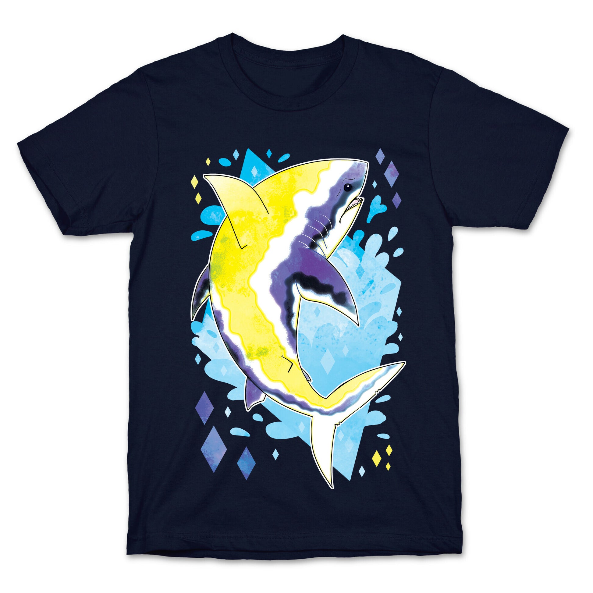 Pride Sharks: Non-binary T-Shirt
