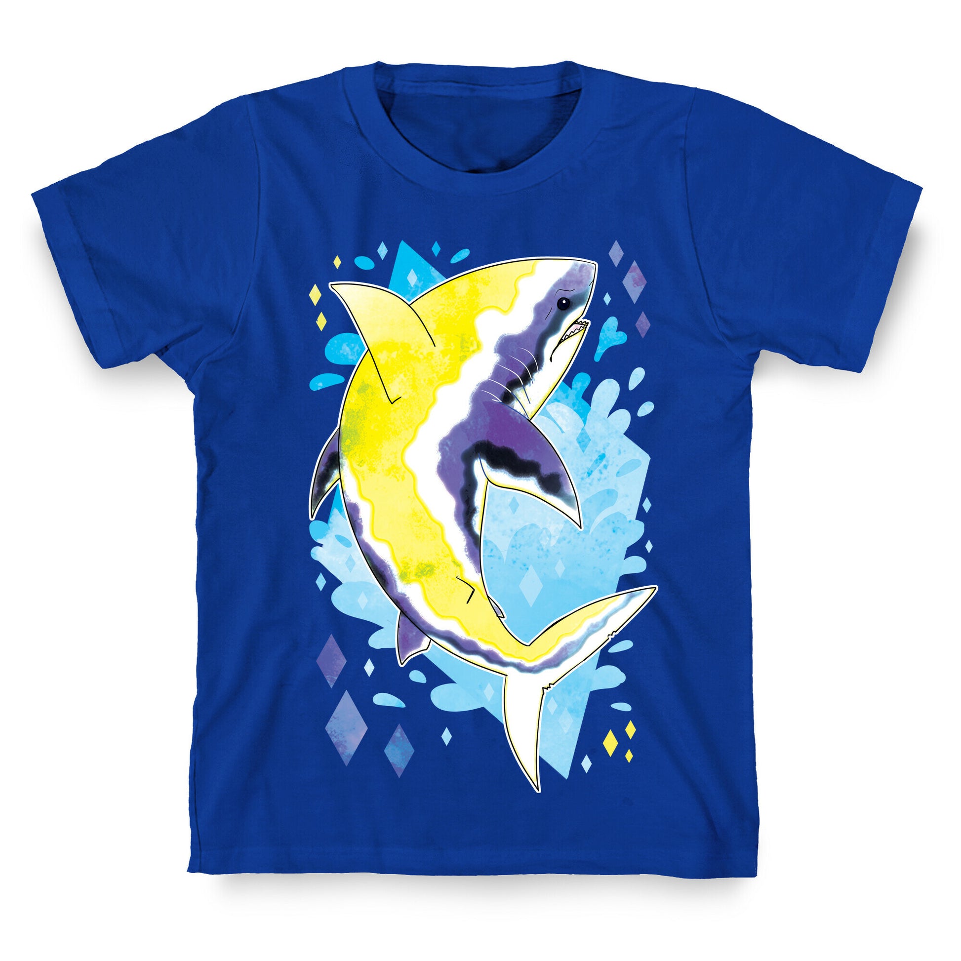 Pride Sharks: Non-binary T-Shirt