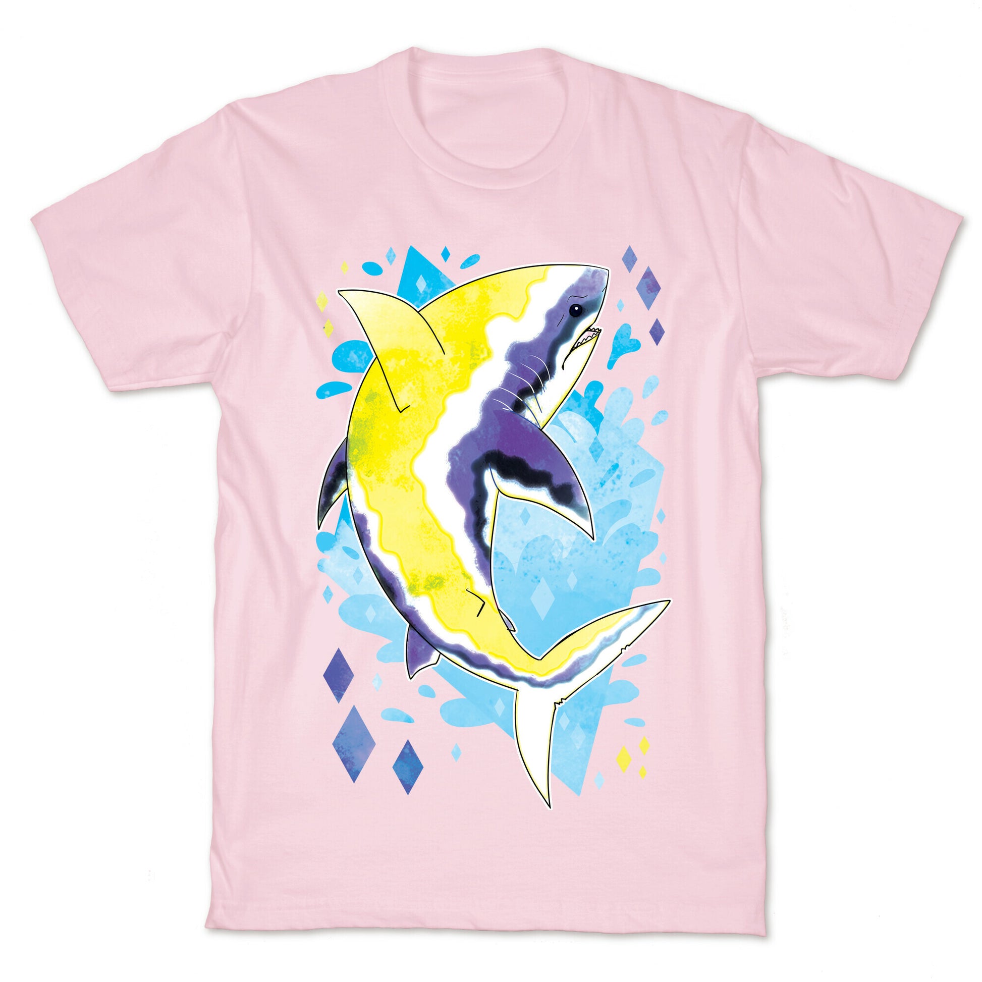 Pride Sharks: Non-binary T-Shirt
