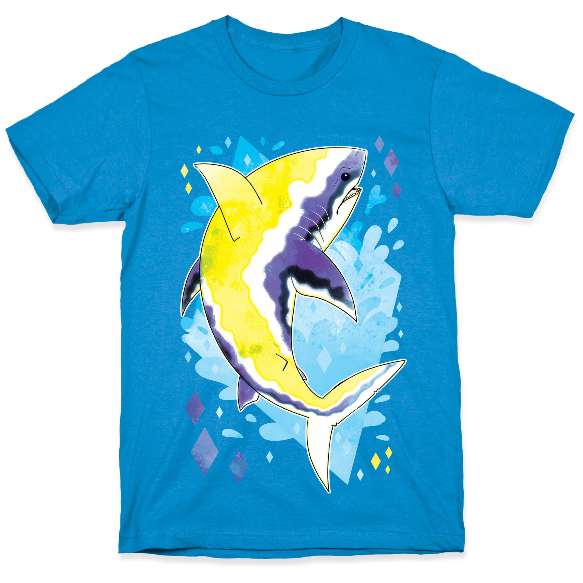 Pride Sharks: Non-binary T-Shirt