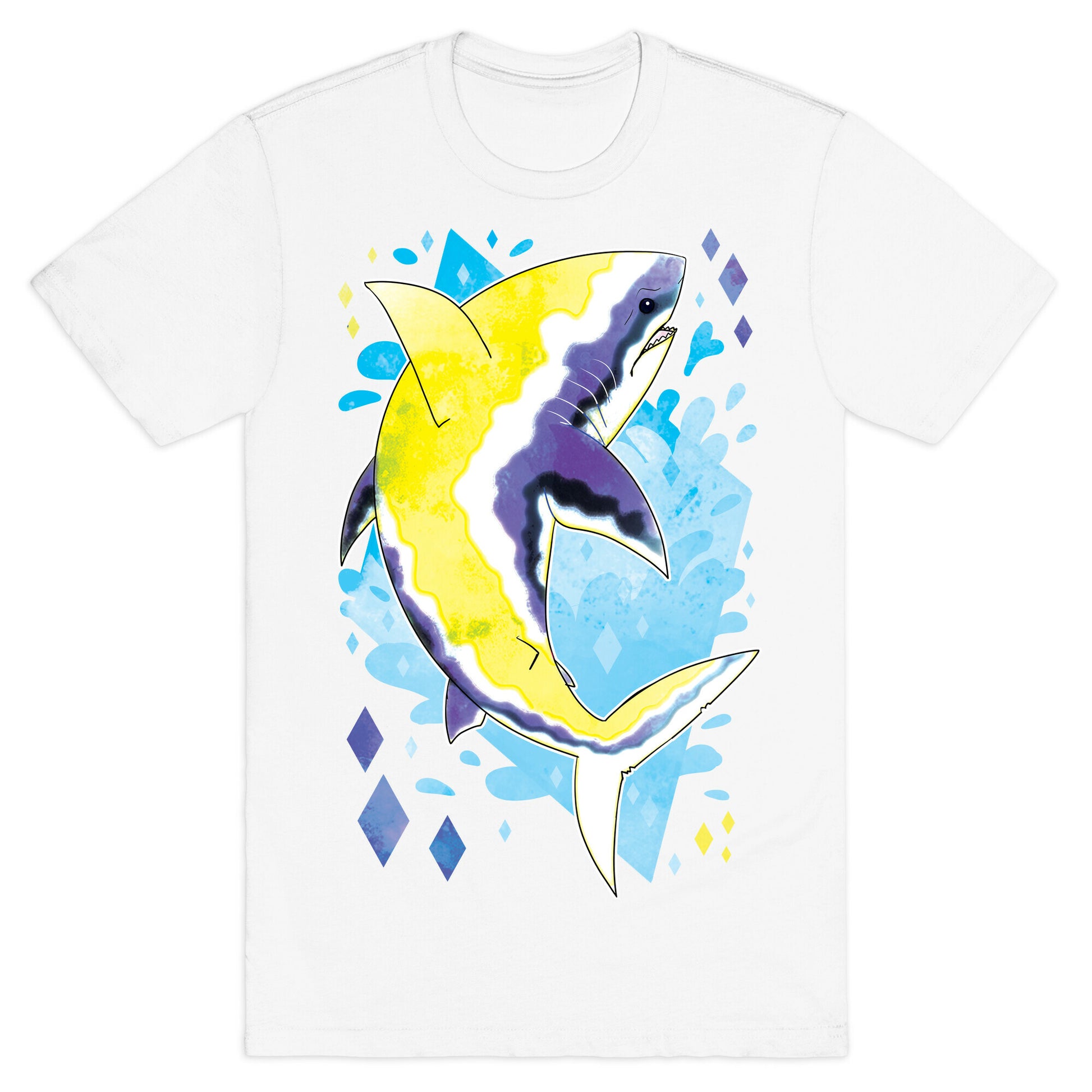 Pride Sharks: Non-binary T-Shirt