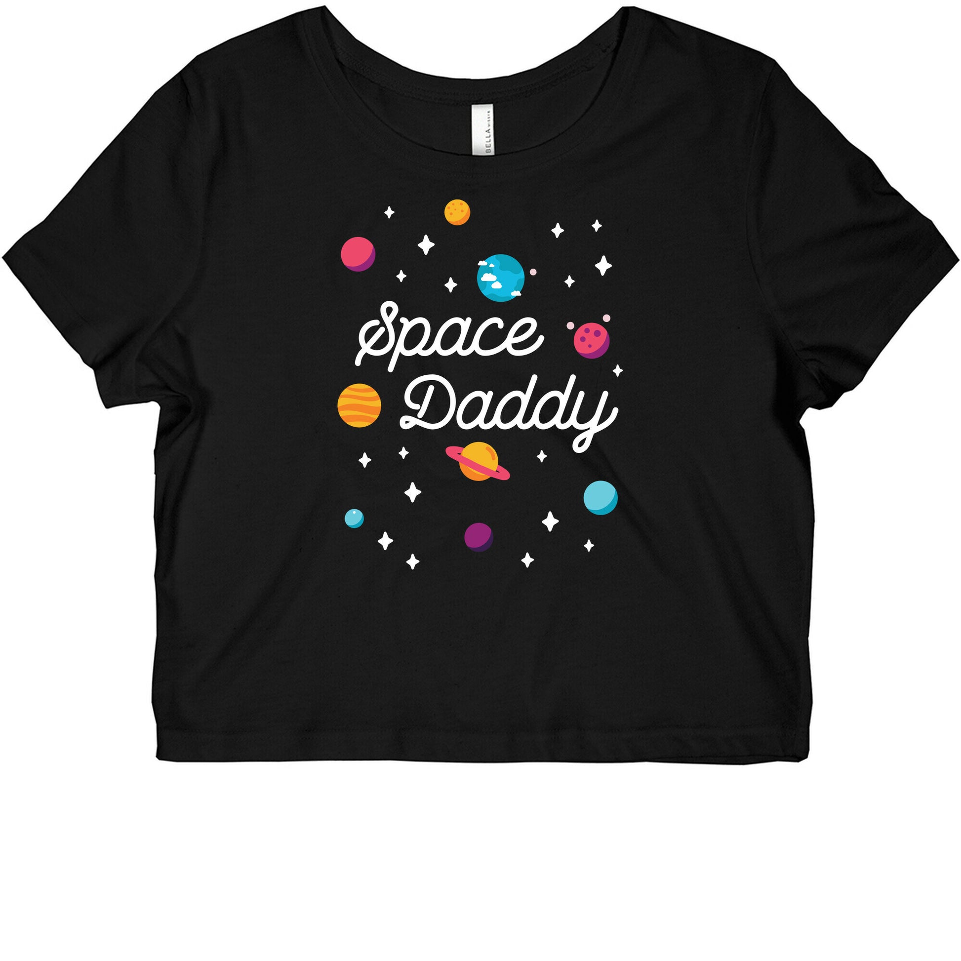Space Daddy Graphic Baby Tee