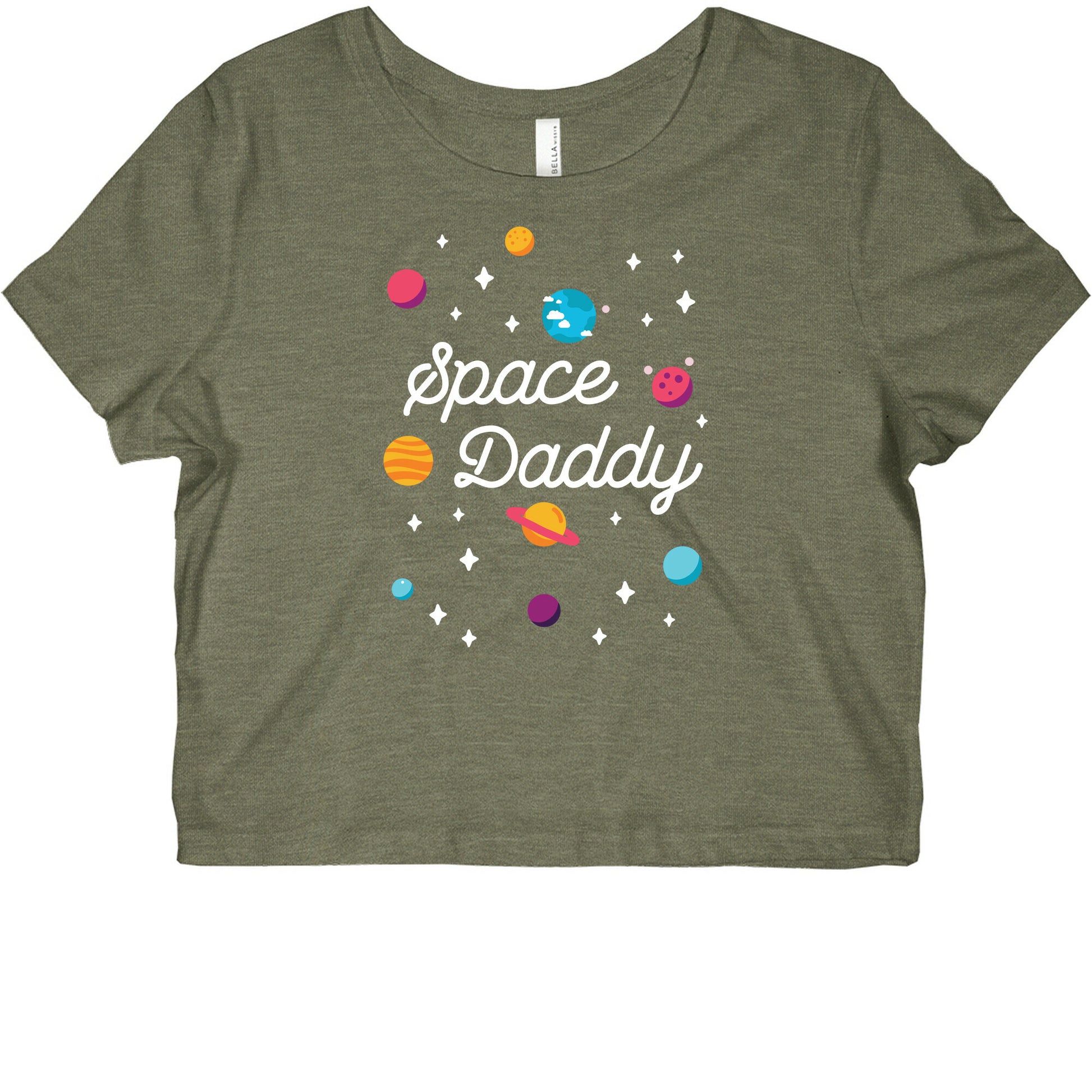Space Daddy Graphic Baby Tee