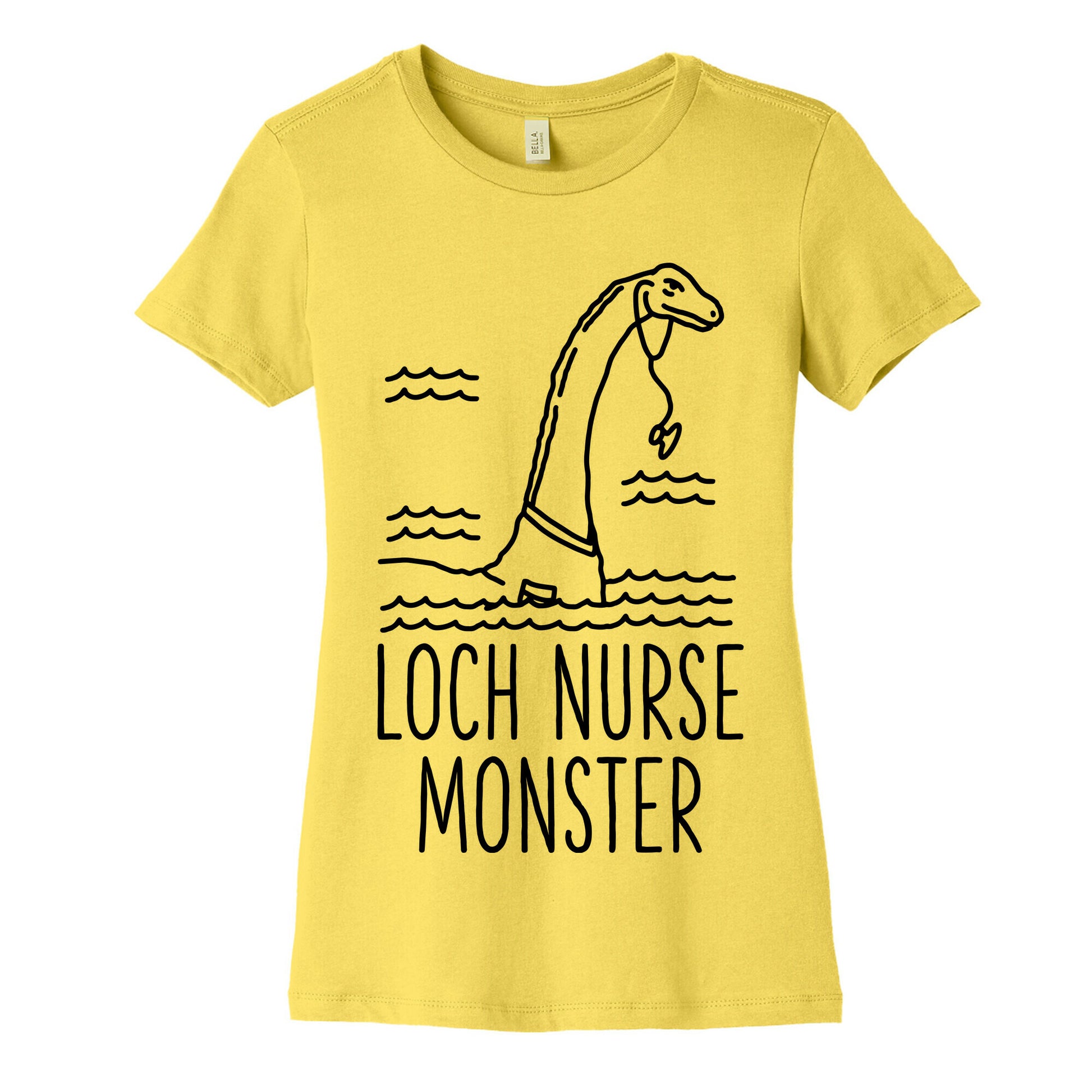 Loch Nurse Monster Women's Cotton Tee