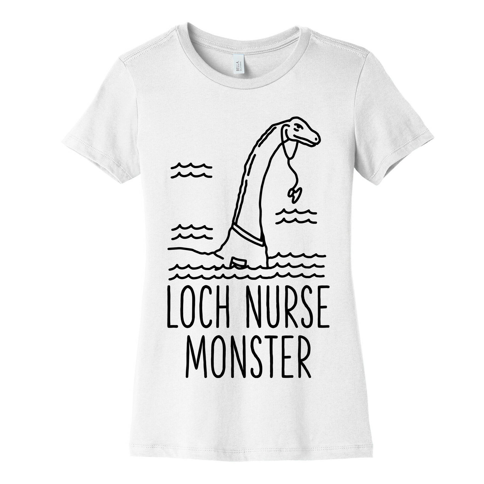 Loch Nurse Monster Women's Cotton Tee