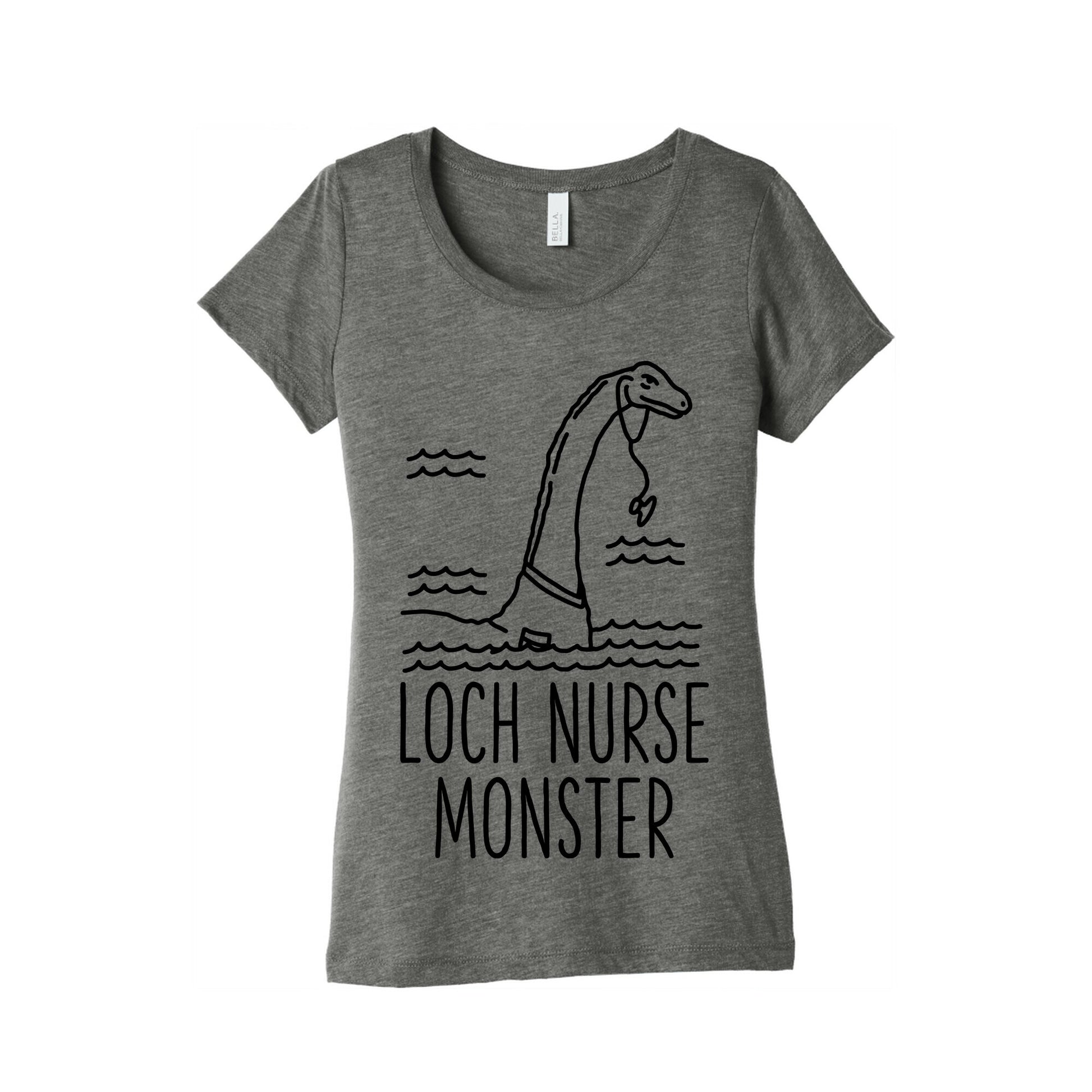 Loch Nurse Monster Women's Triblend Tee