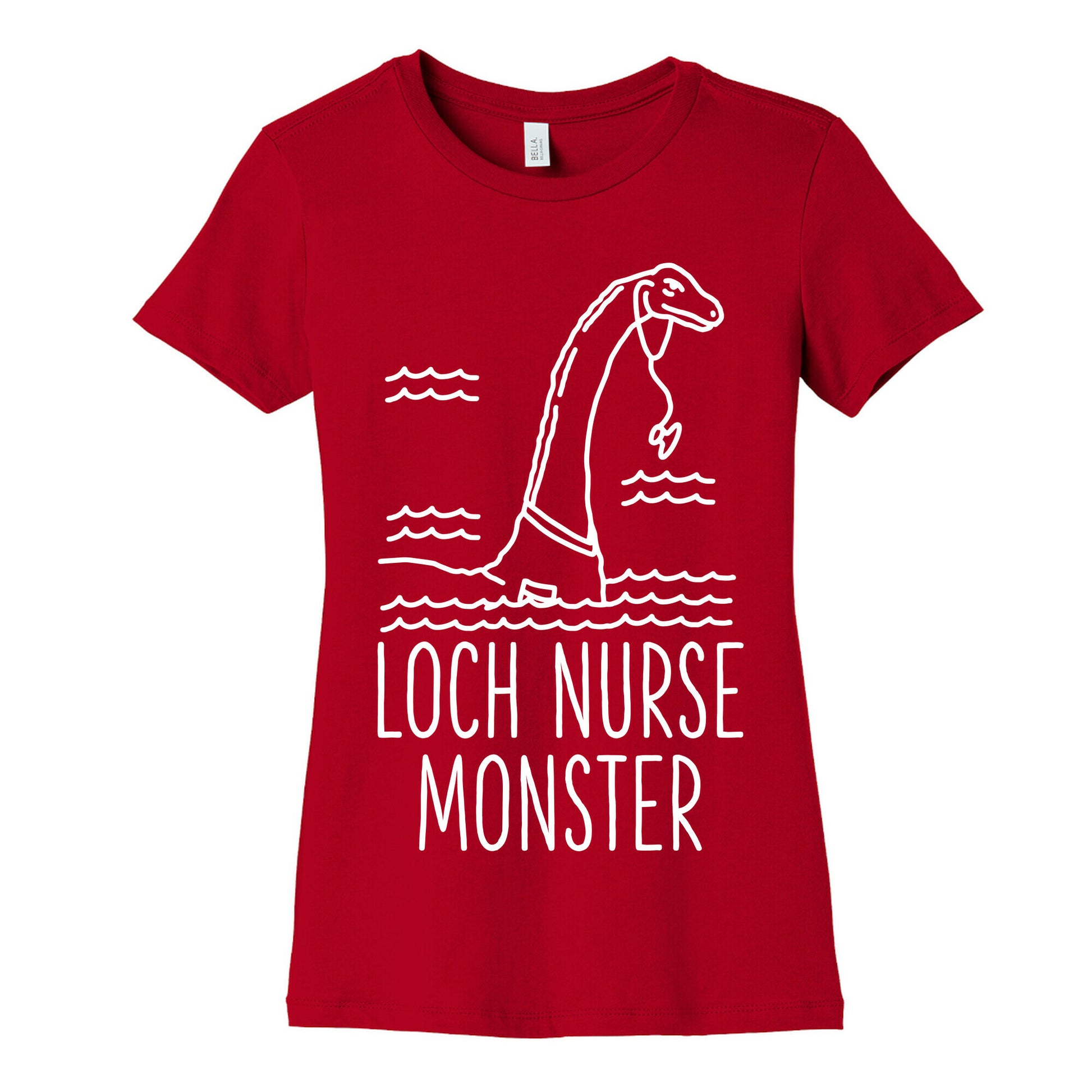Loch Nurse Monster Women's Cotton Tee
