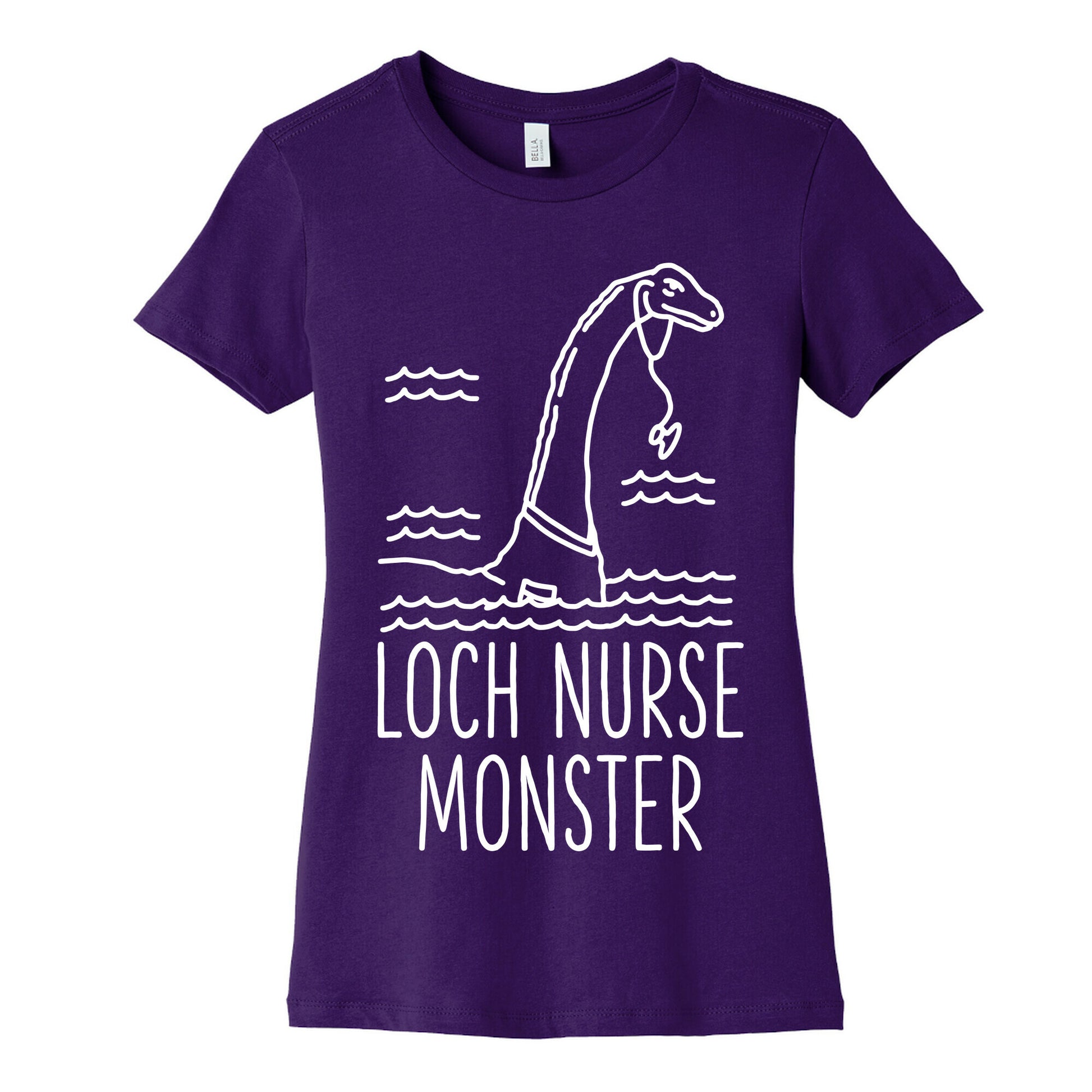 Loch Nurse Monster Women's Cotton Tee