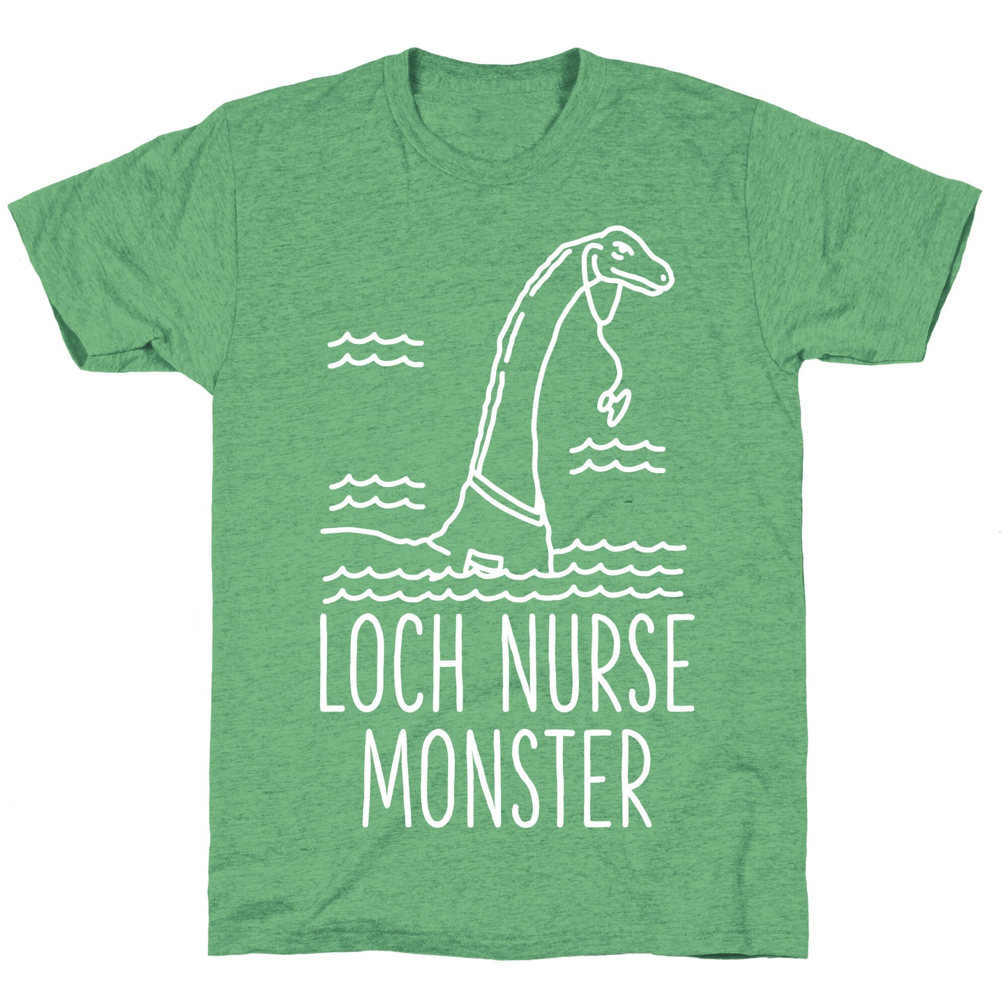 Loch Nurse Monster Unisex Triblend Tee