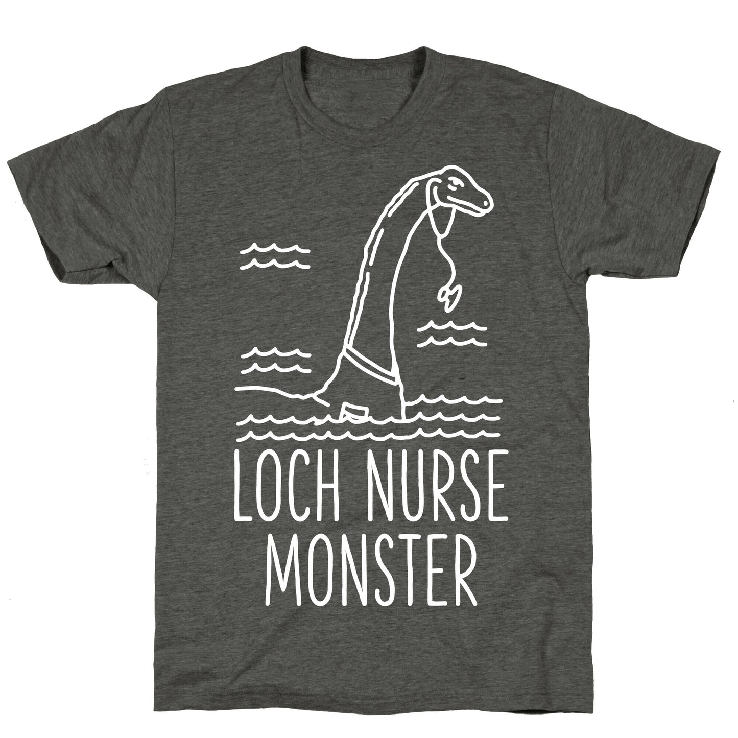 Loch Nurse Monster Unisex Triblend Tee
