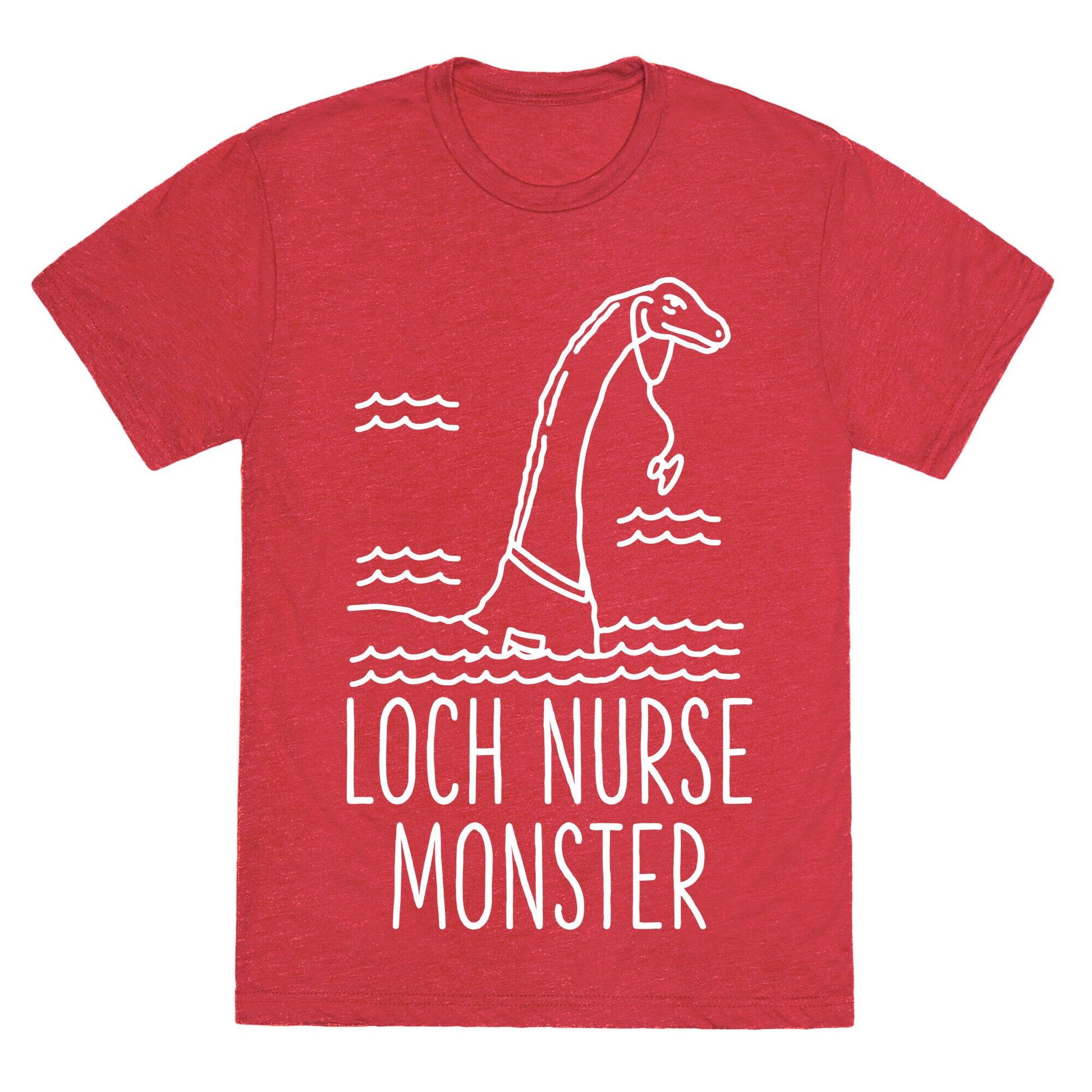 Loch Nurse Monster Unisex Triblend Tee