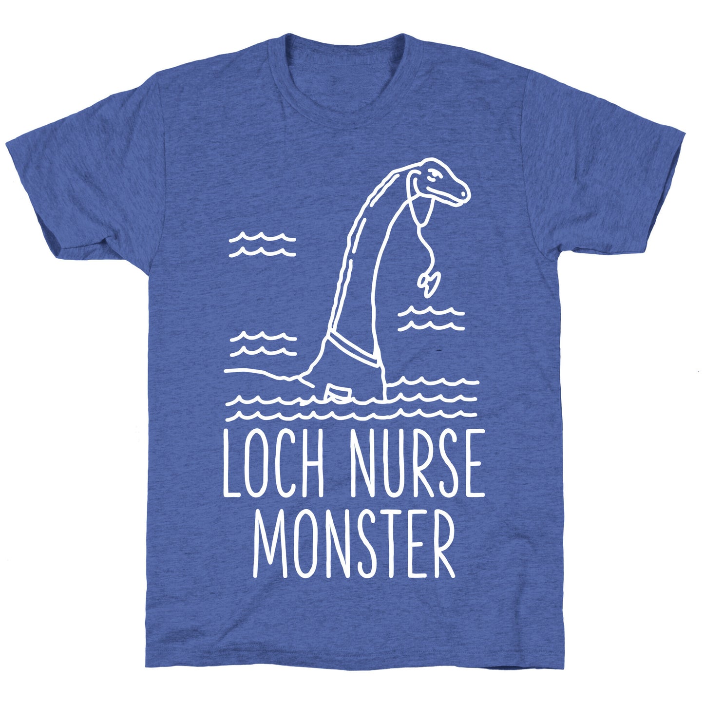 Loch Nurse Monster Unisex Triblend Tee
