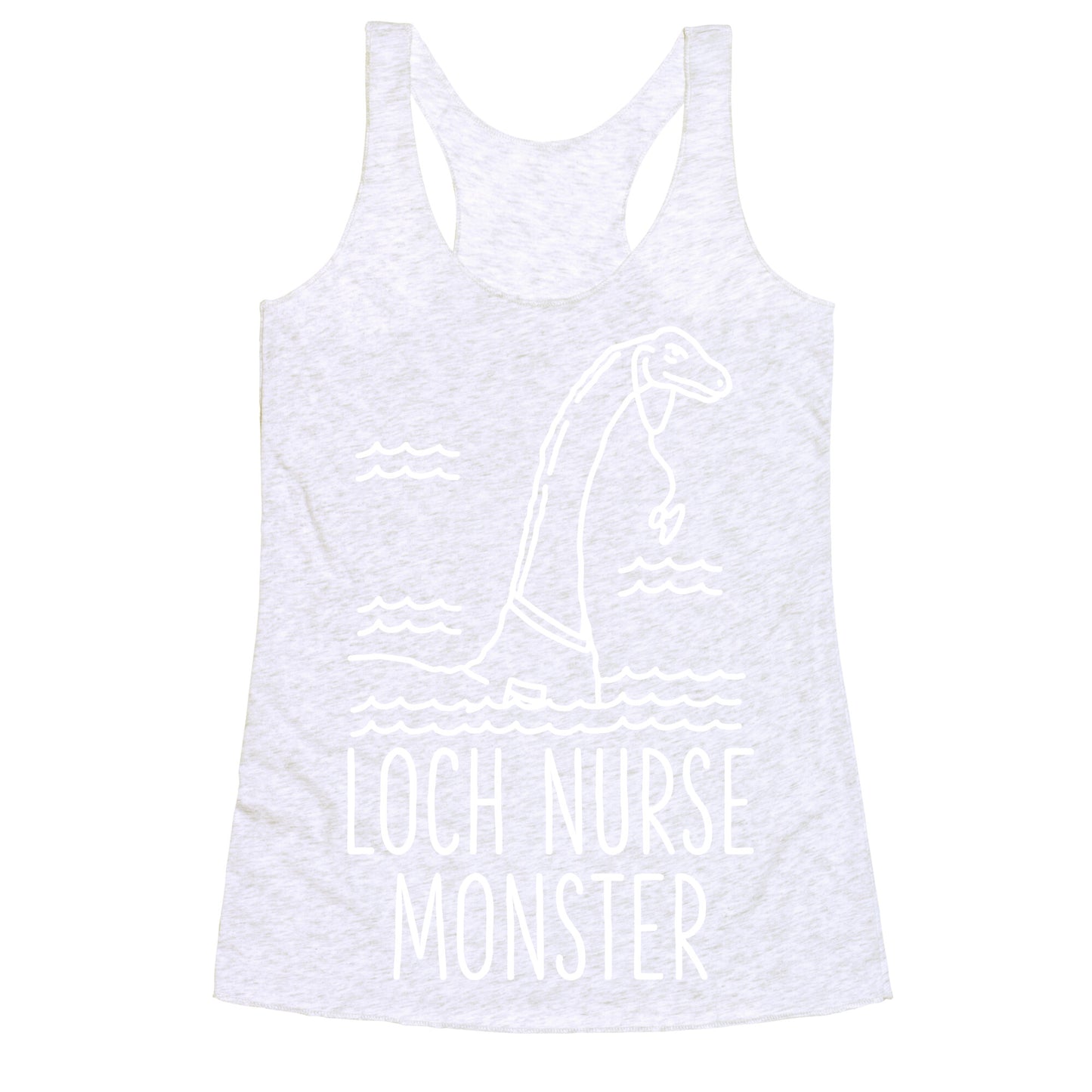 Loch Nurse Monster Racerback Tank
