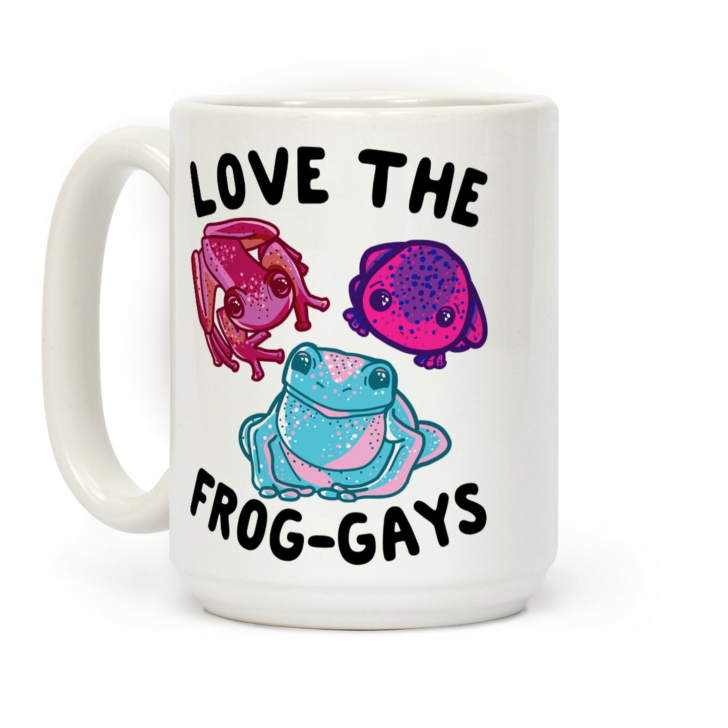 Love the Frog-Gays Coffee Mug
