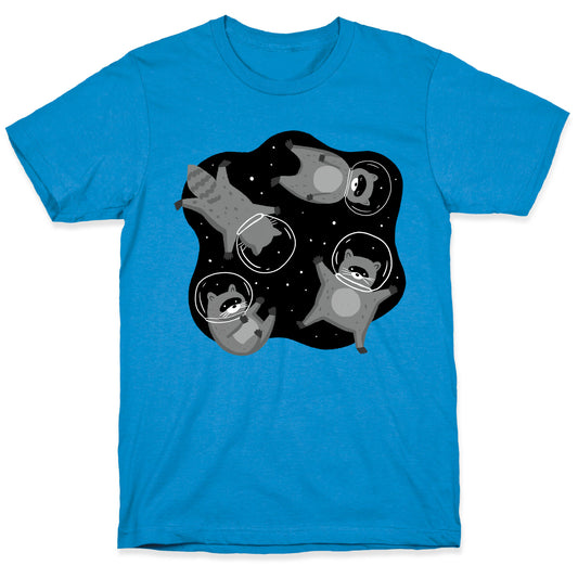 Raccoons In Space T-Shirt