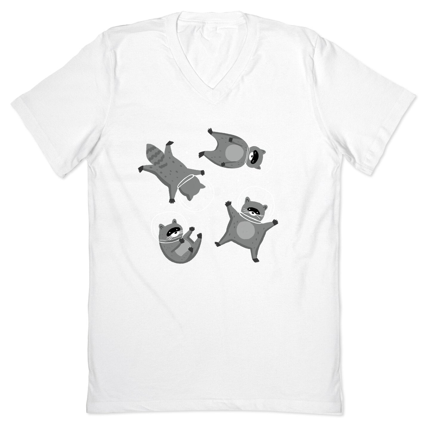 Raccoons In Space V-Neck