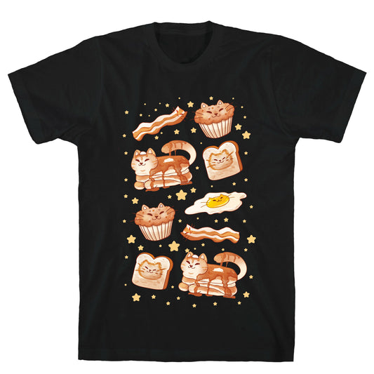 Breakfast Cats T-Shirt