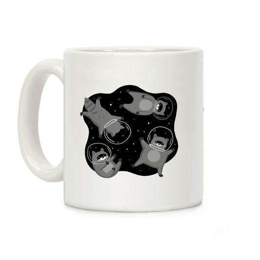 Raccoons In Space Coffee Mug